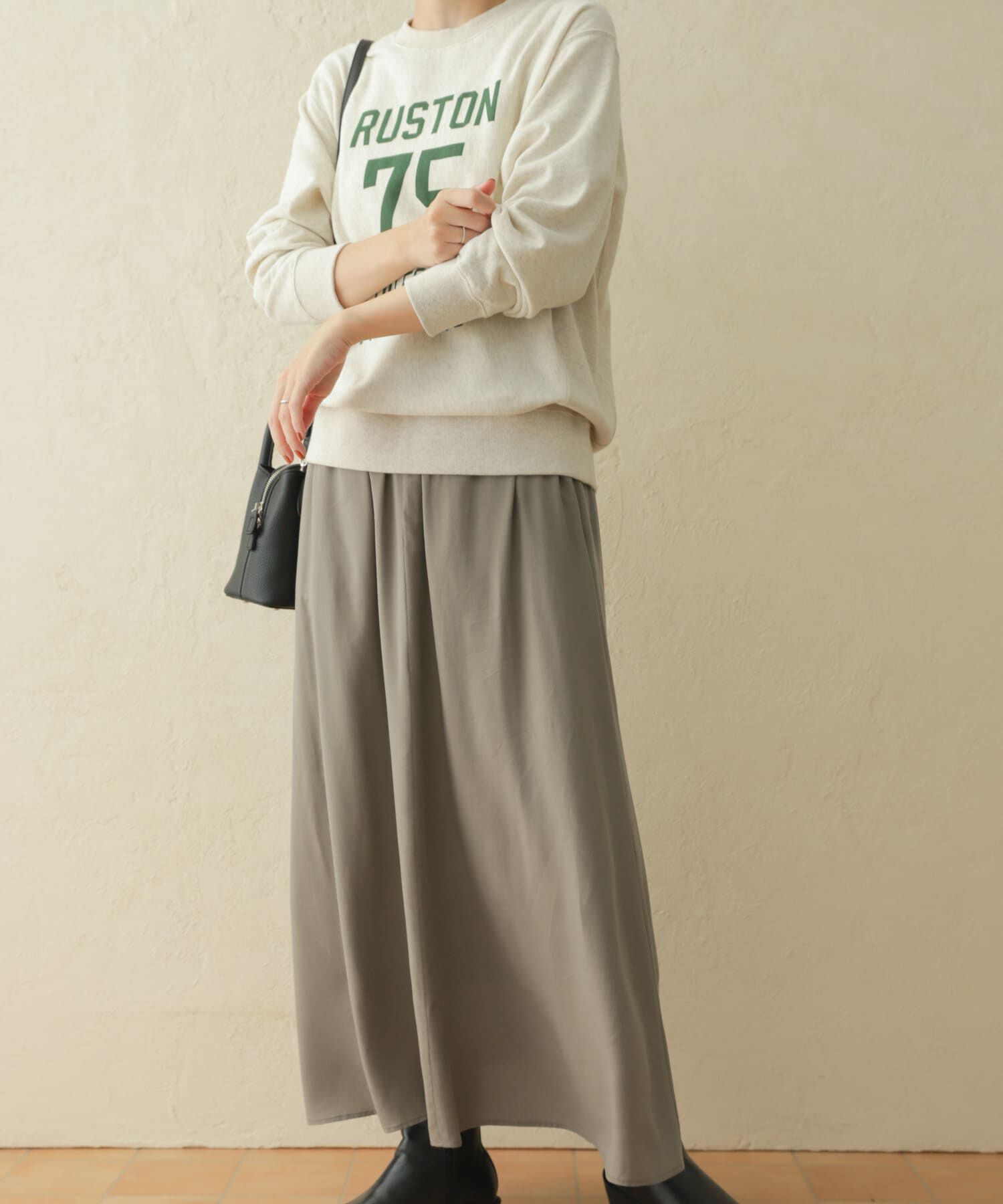 URBAN RESEARCH DOORS「フレアロングスカート」|スカート|