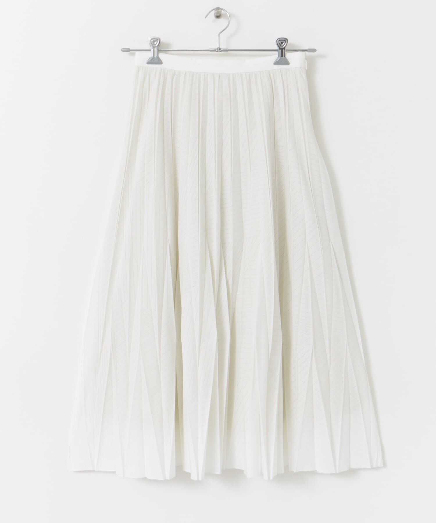 URBAN RESEARCH DOORS「オパール加工変形プリーツスカート」|スカート|