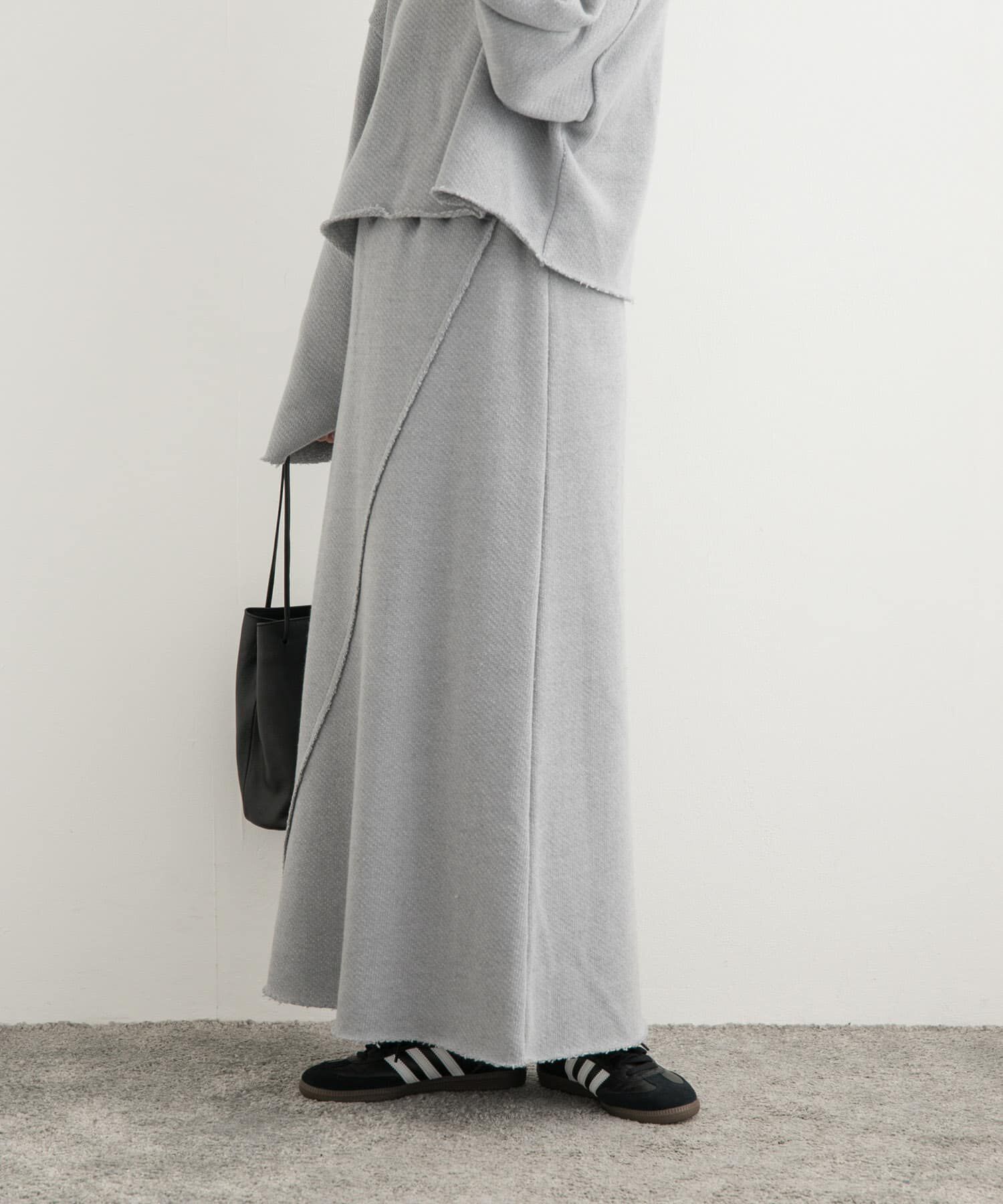 URBAN RESEARCH DOORS「ローゲージインレイイージースカート」|スカート|