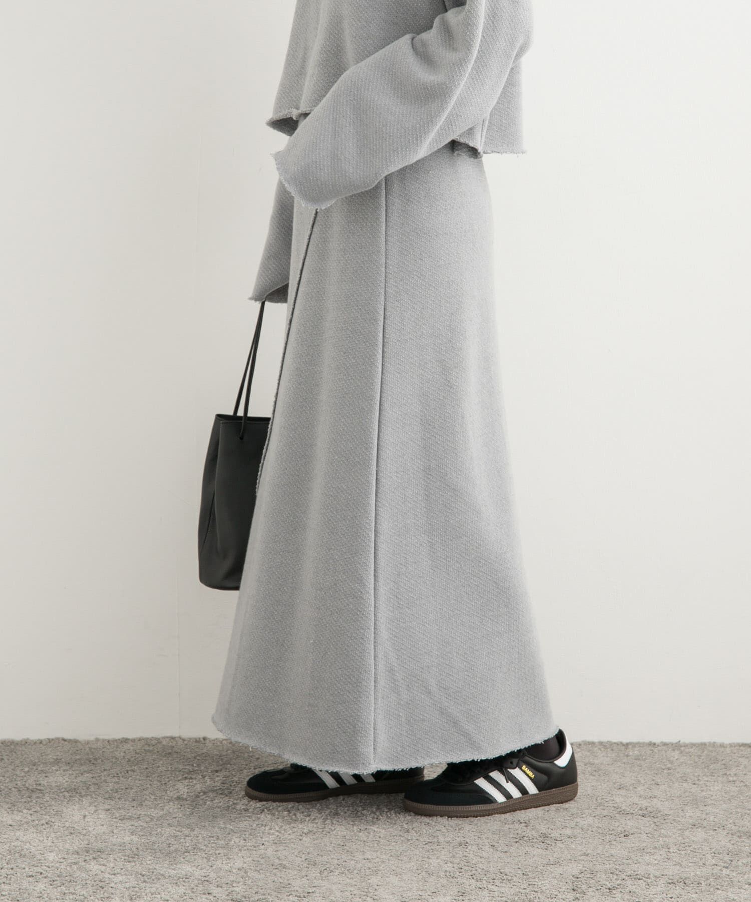 URBAN RESEARCH DOORS「ローゲージインレイイージースカート」|スカート|