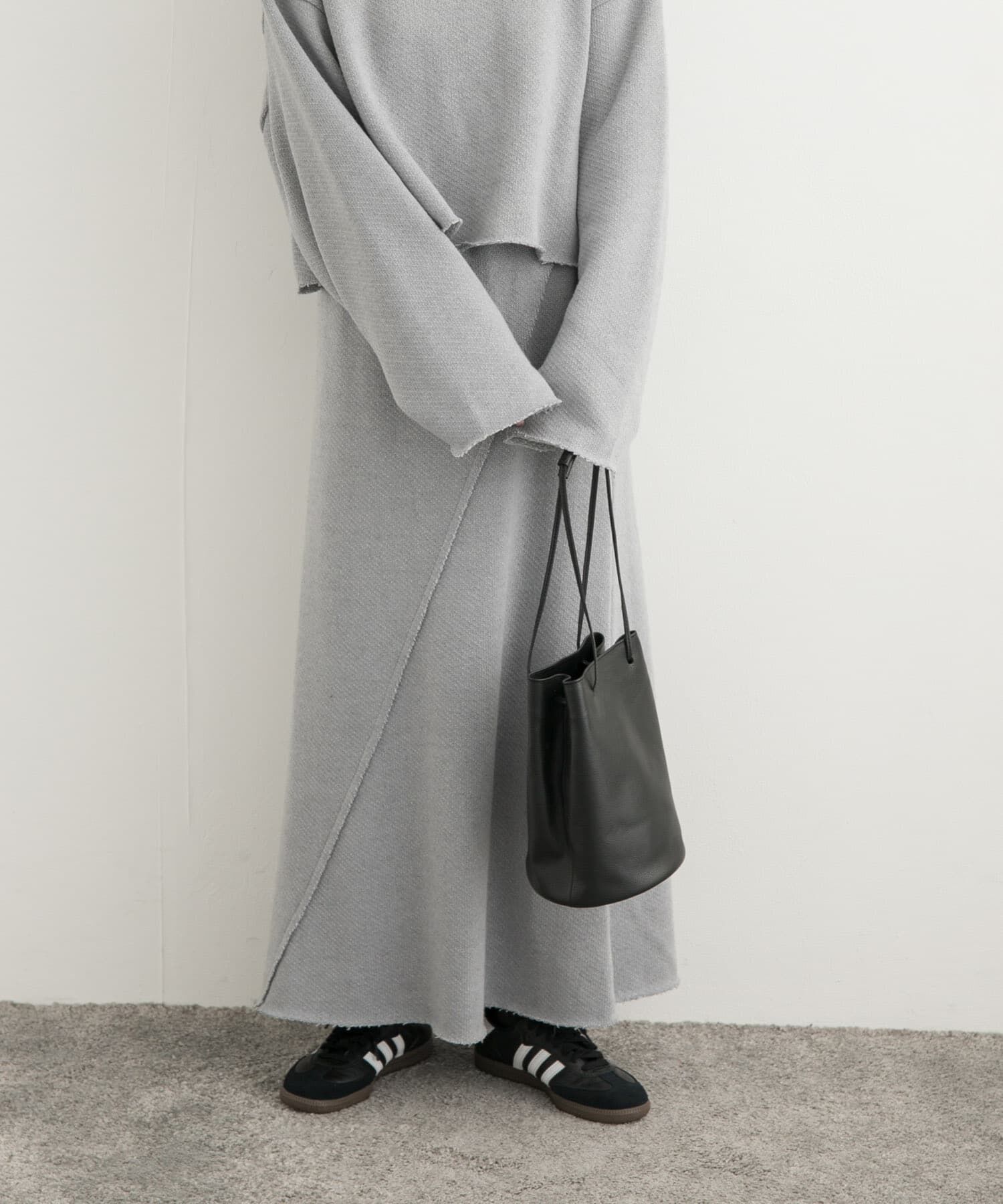 URBAN RESEARCH DOORS「ローゲージインレイイージースカート」|スカート|
