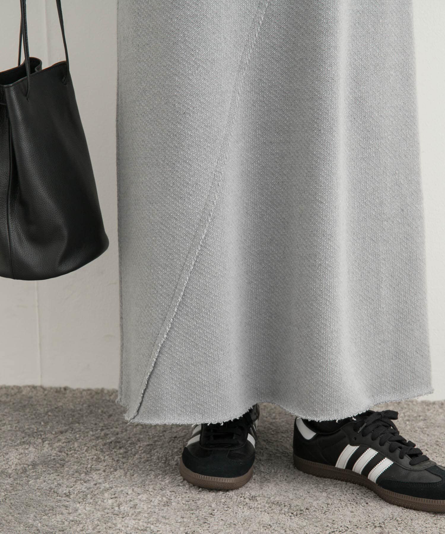 URBAN RESEARCH DOORS「ローゲージインレイイージースカート」|スカート|