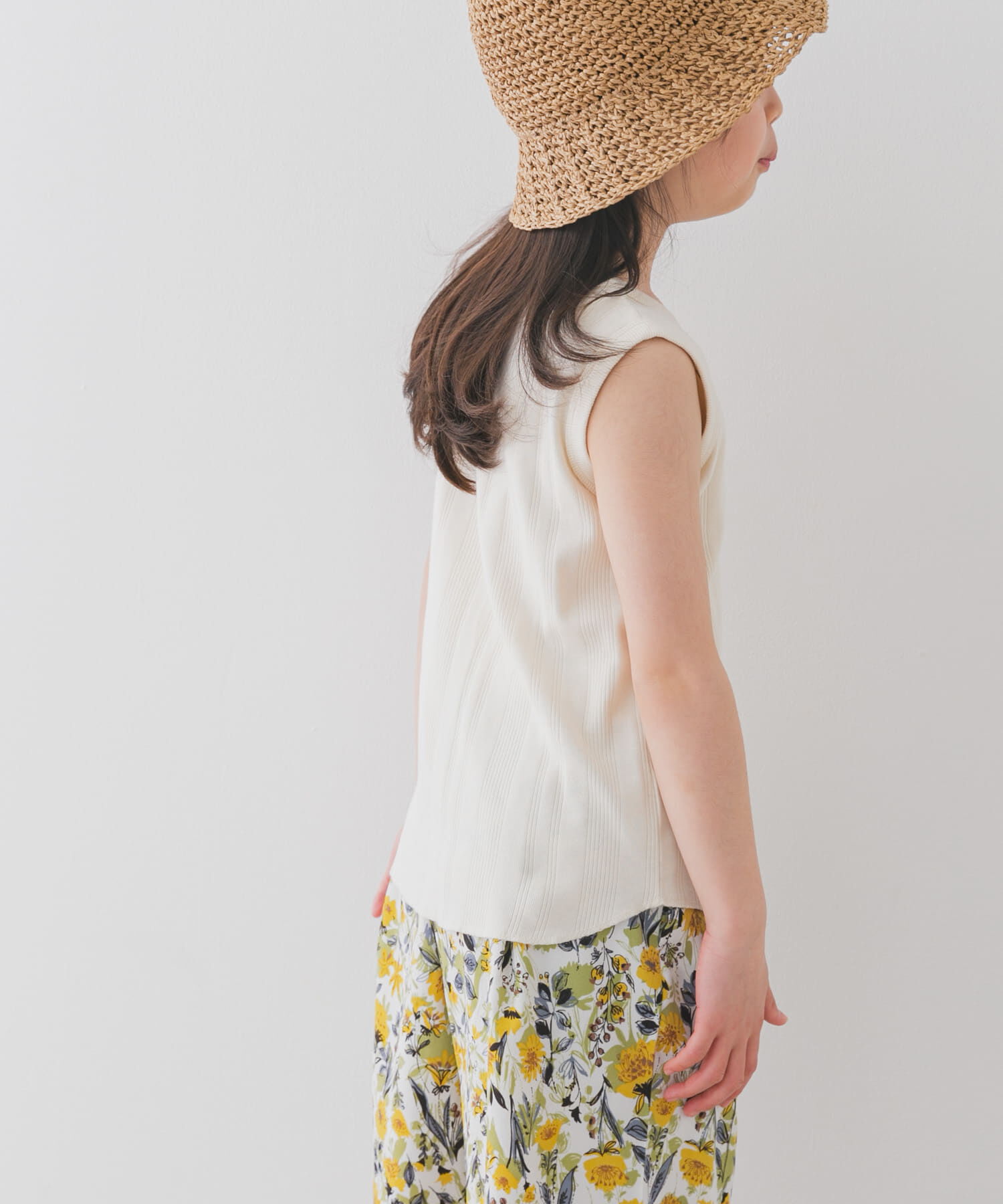 URBAN RESEARCH DOORS「『WEB/一部店舗限定サイズ』ノースリーブランダムリブカットソー(KIDS)」|その他|