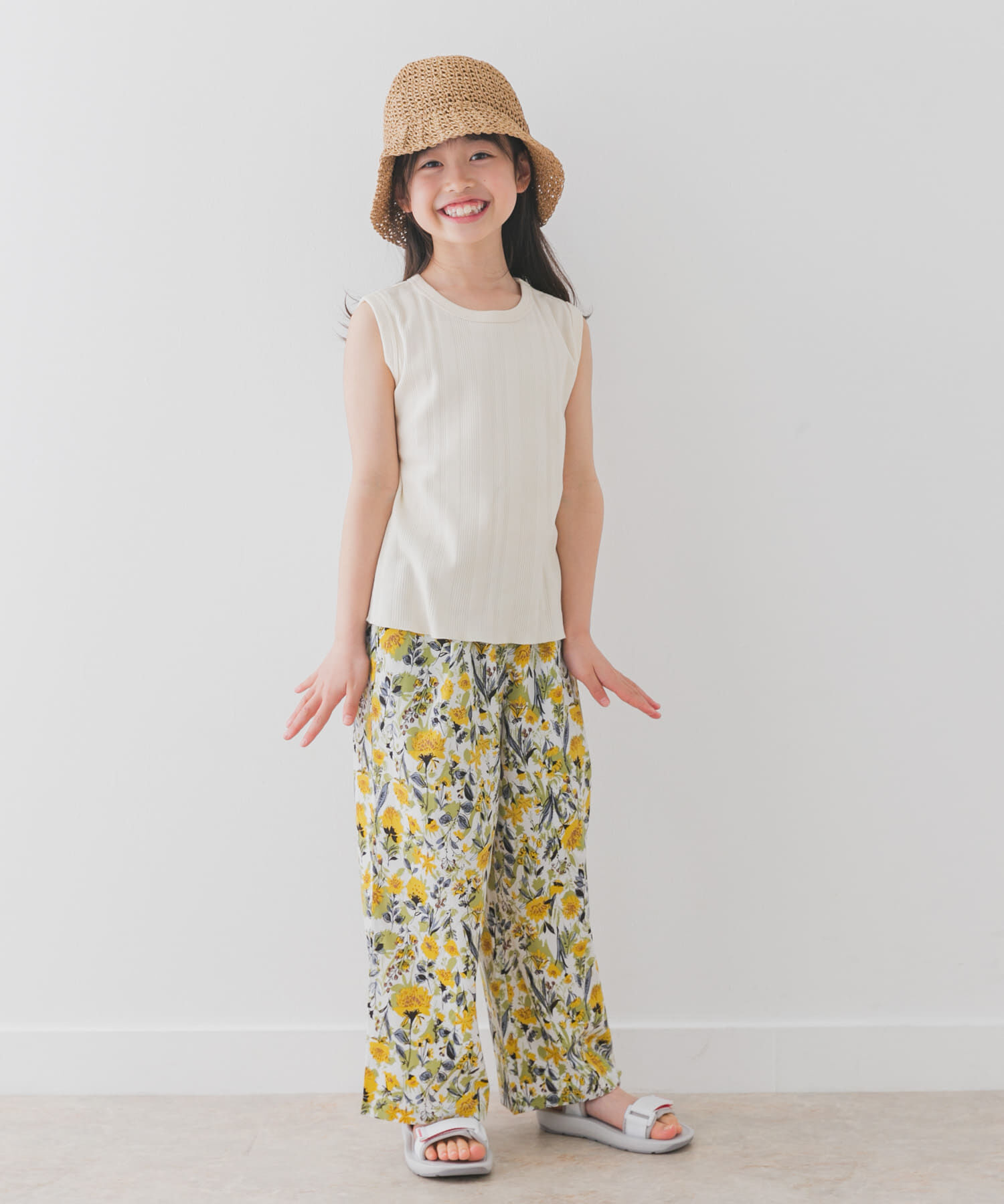 URBAN RESEARCH DOORS「『WEB/一部店舗限定サイズ』ノースリーブランダムリブカットソー(KIDS)」|その他|