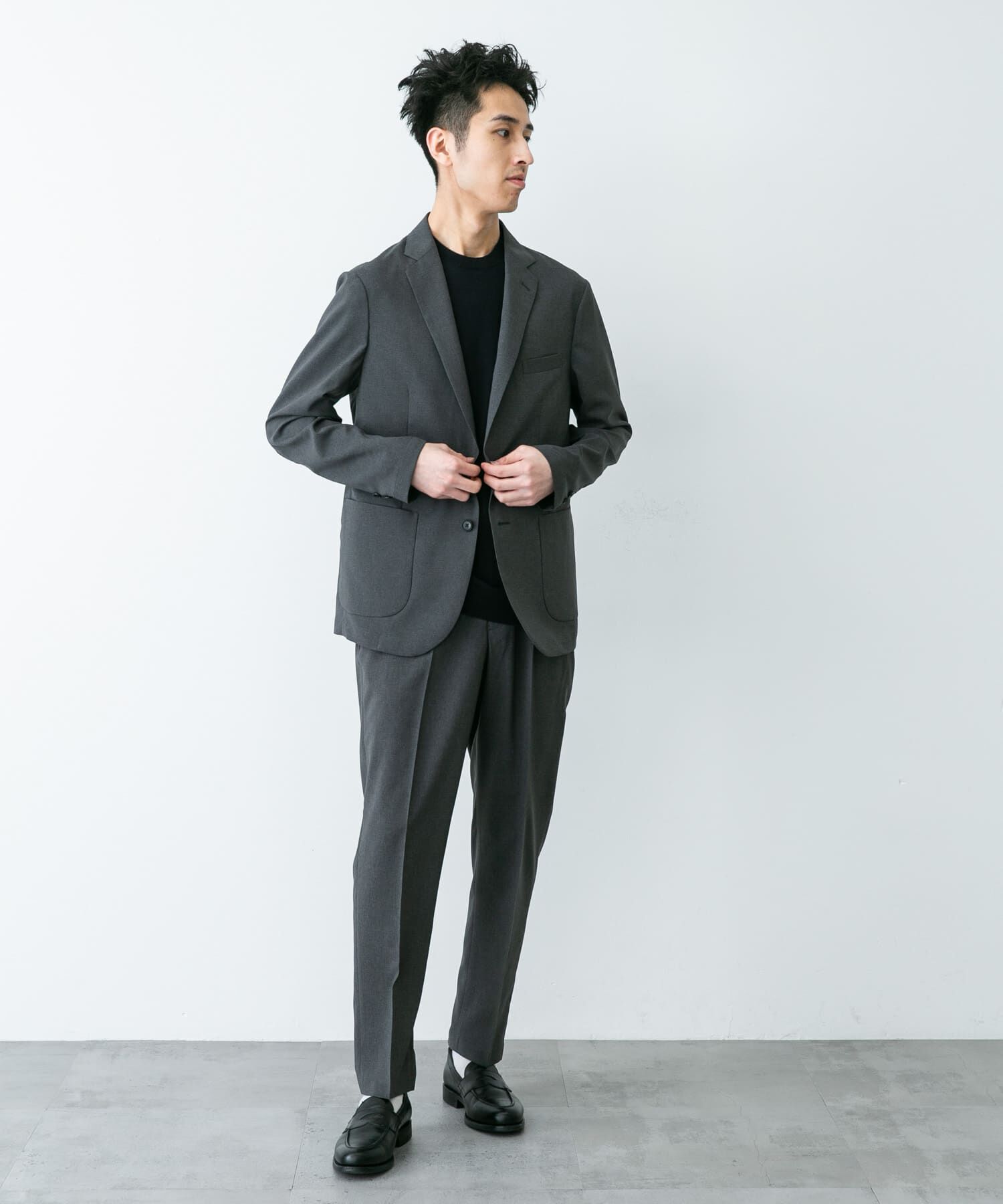 URBAN RESEARCH DOORS「LIFE STYLE TAILOR　リネンライクコンフォータブルジャケット」|その他|