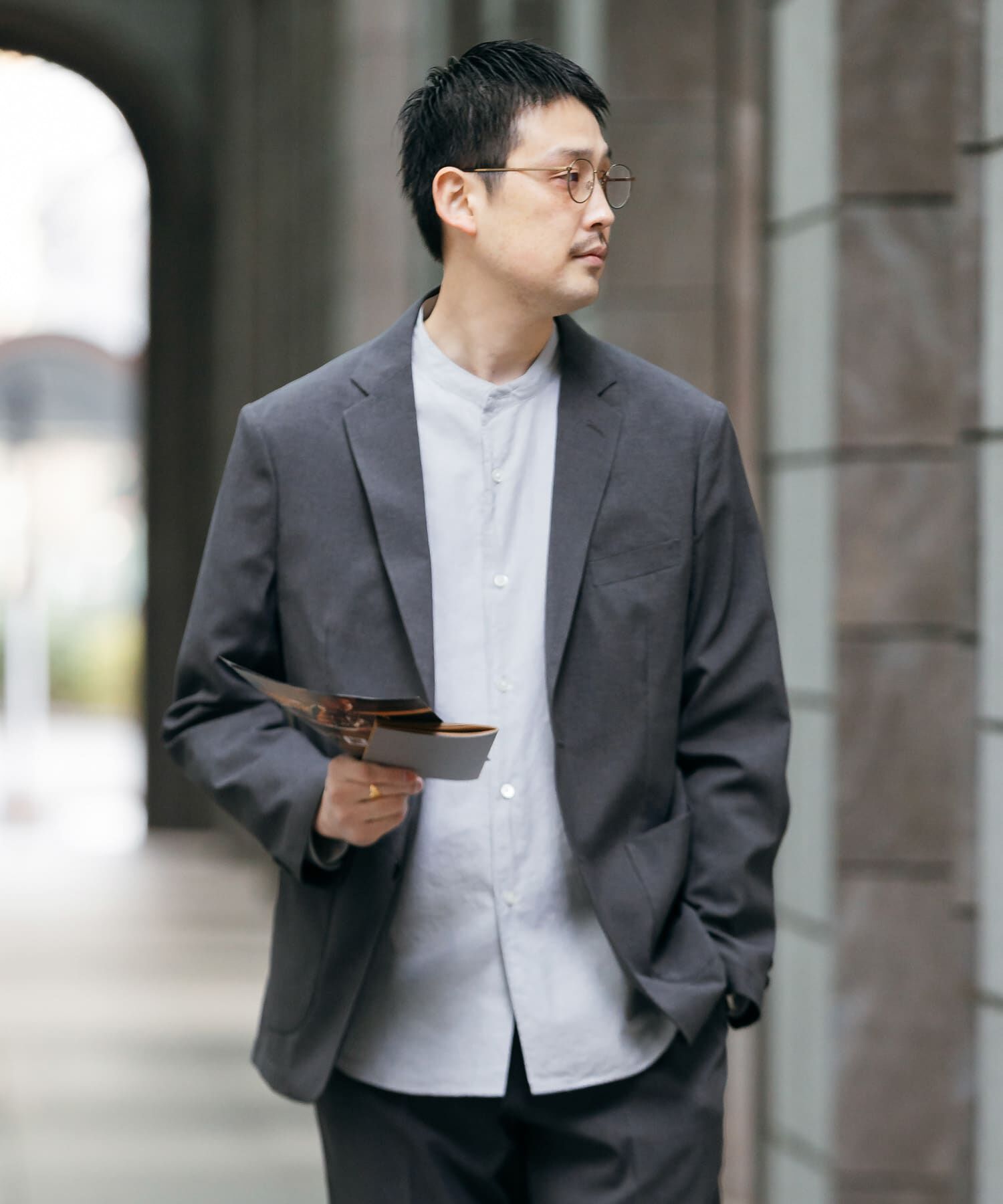 URBAN RESEARCH DOORS「LIFE STYLE TAILOR　リネンライクコンフォータブルジャケット」|その他|