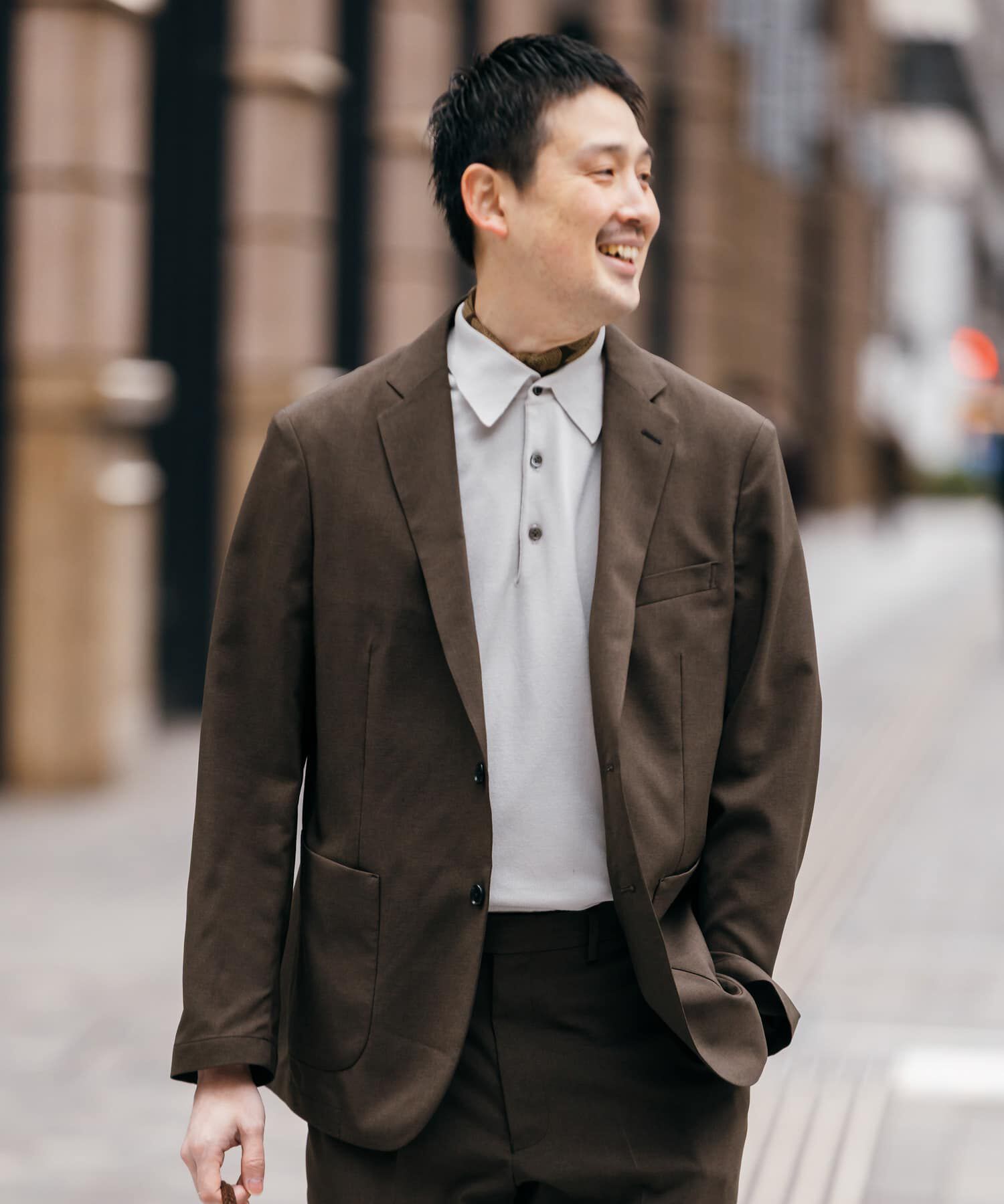 URBAN RESEARCH DOORS「LIFE STYLE TAILOR　リネンライクコンフォータブルジャケット」|その他|