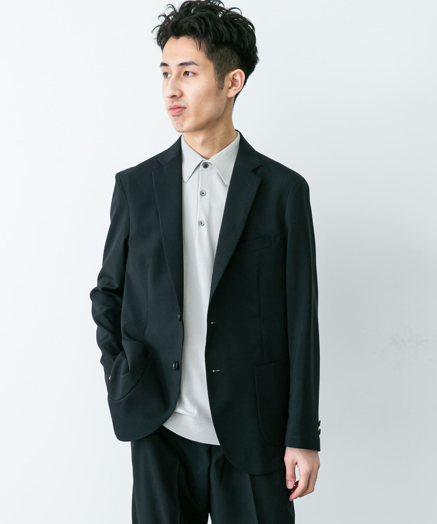 URBAN RESEARCH DOORS「LIFE STYLE TAILOR　リネンライクコンフォータブルジャケット」|その他|