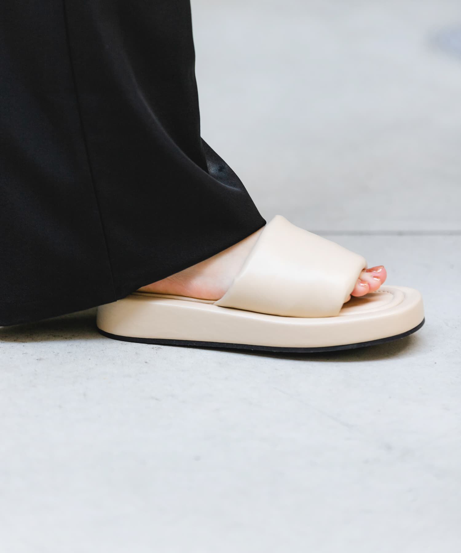 RODE SKO「プラットフォームパフサンダル」|サンダル|