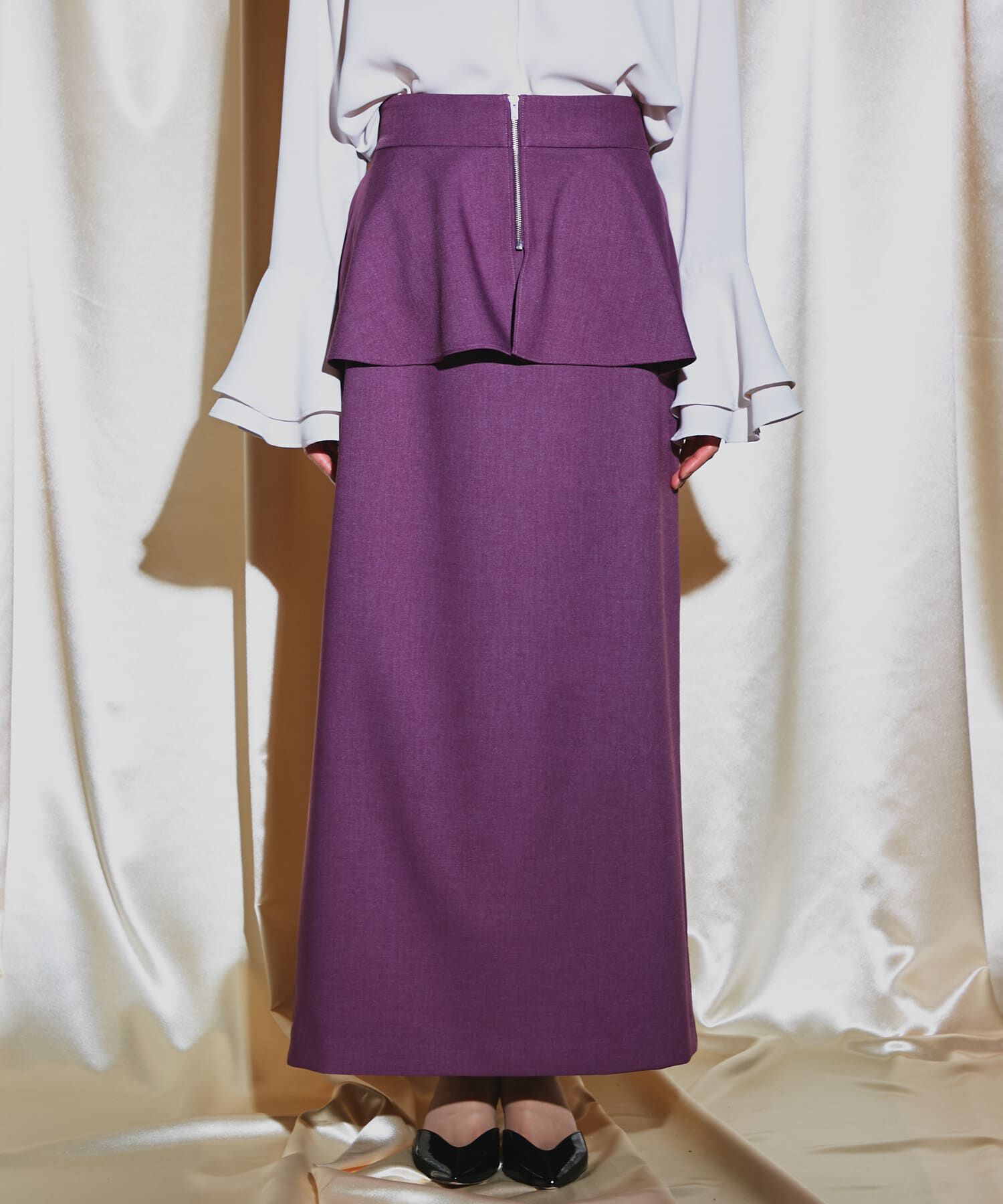 URBAN RESEARCH ROSSO「ペプラムデザインスカート」|スカート|