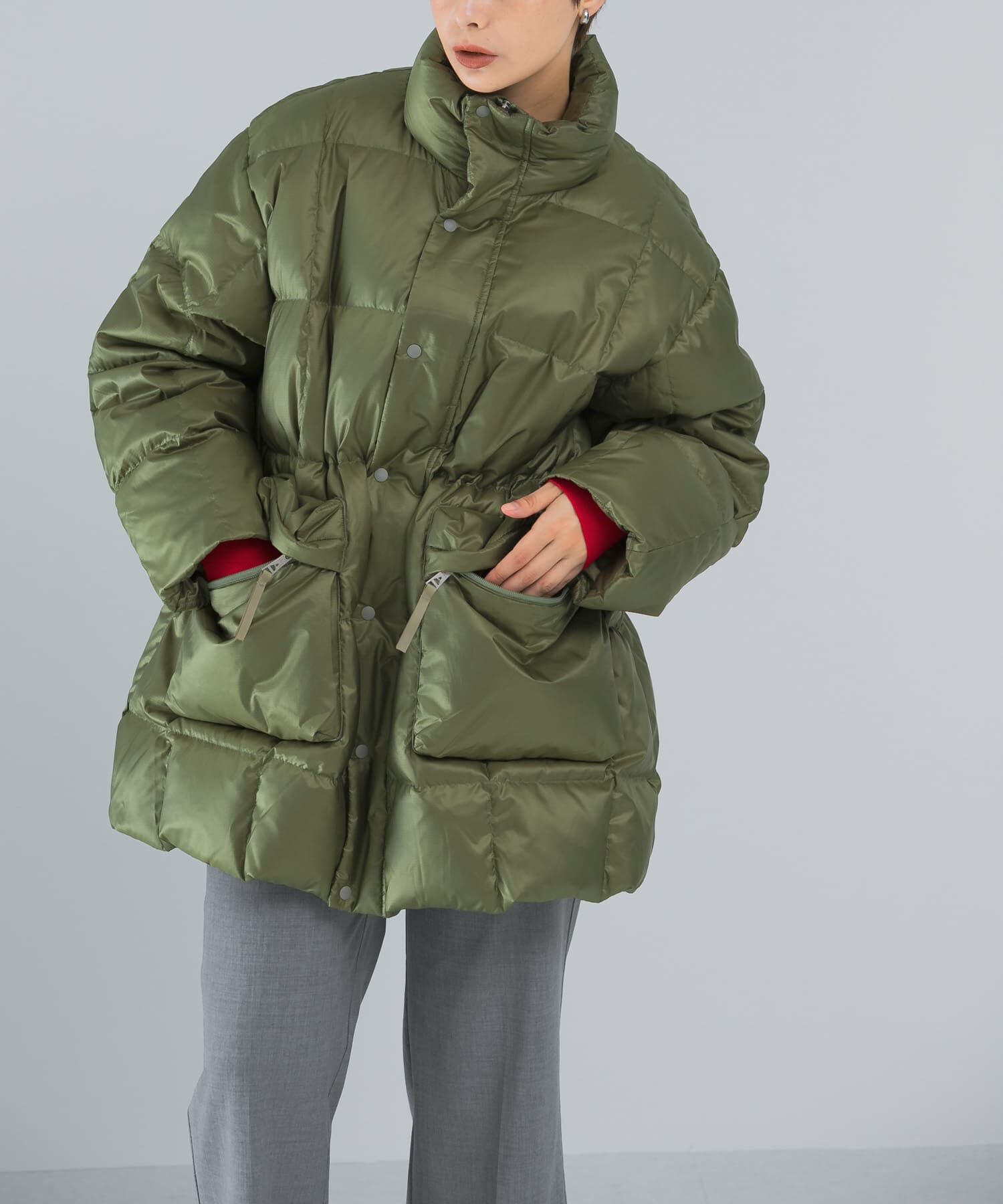 URBAN RESEARCH ROSSO「Cape HEIGHTS　BURLINGTON」|ダウン|オリーブ