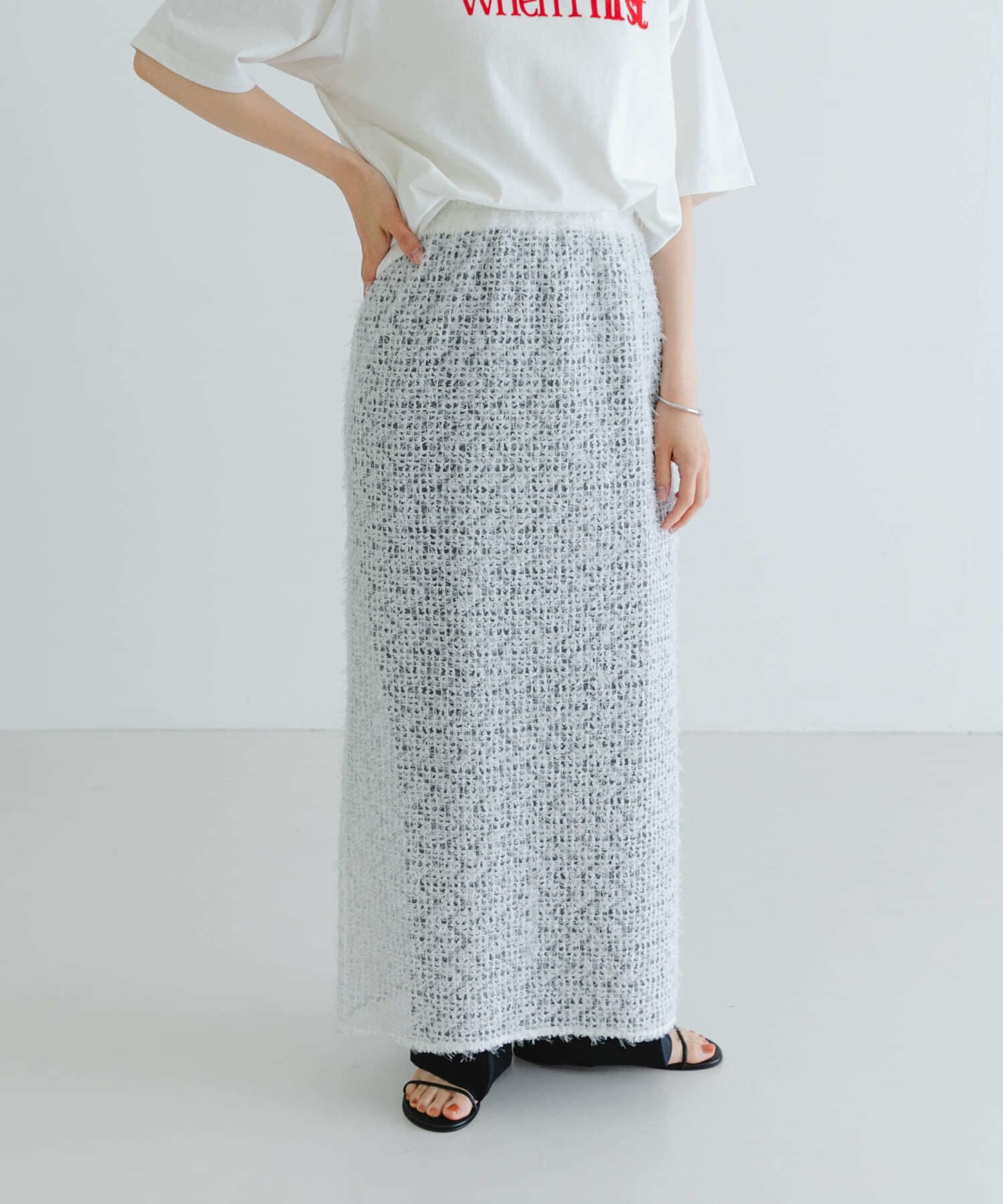 URBAN RESEARCH「シアージャガードストレートスカート」|スカート|