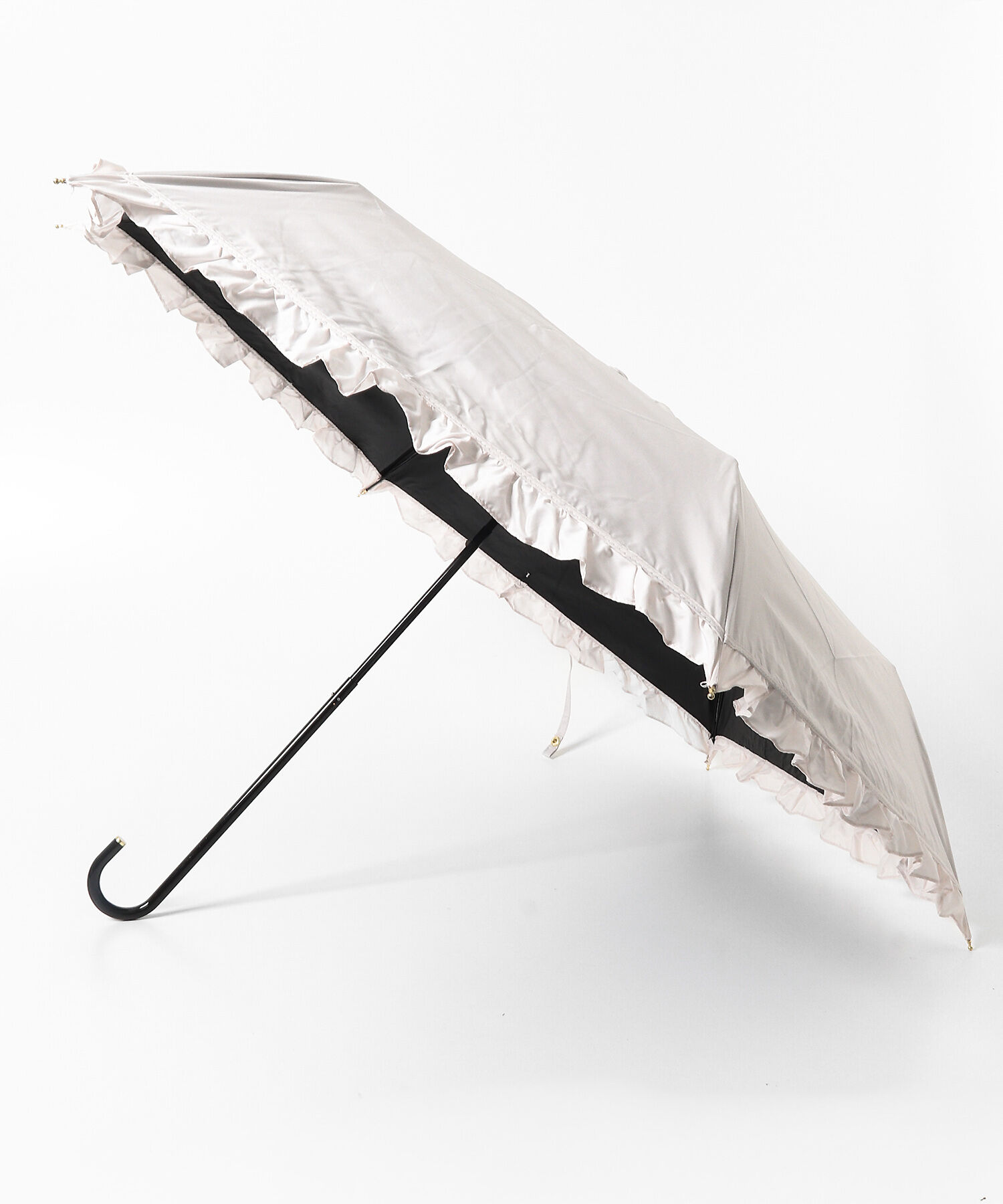 Sonny Label 「Wpc.　遮光クラシックフリルMINI」|傘|オフホワイト