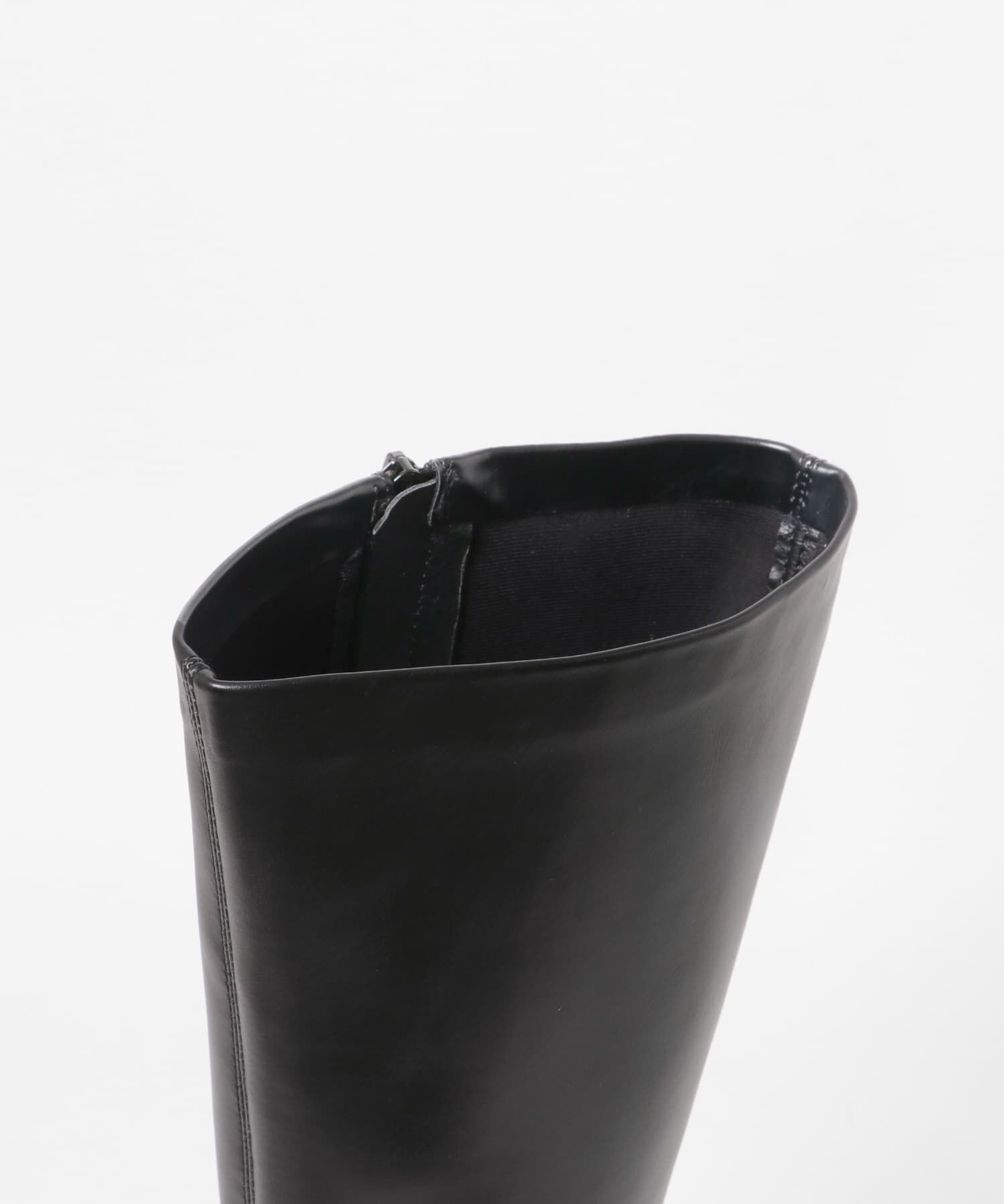  「フェイクレザーロングブーツ」|ショートブーツ|