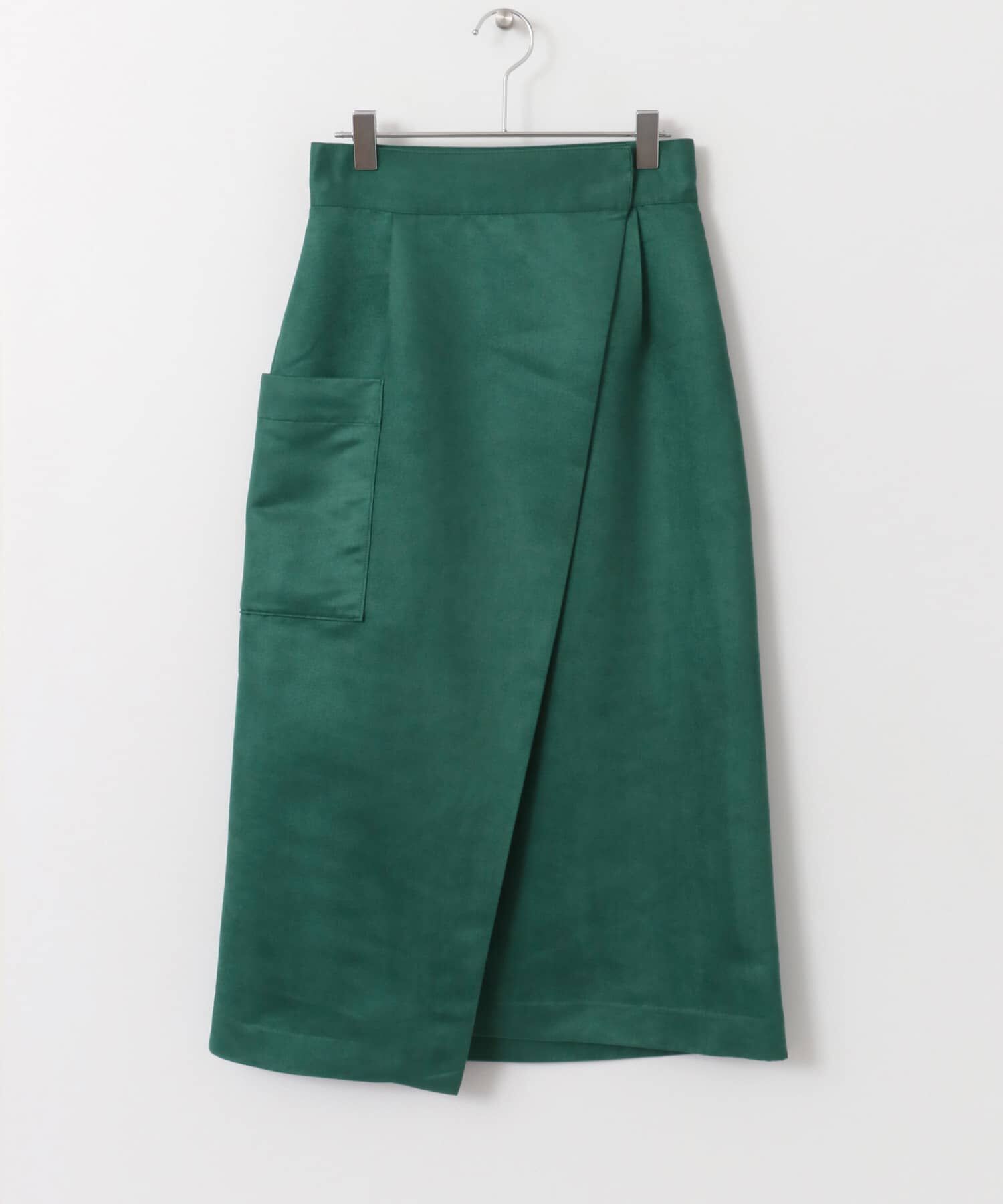  「カラースエードラップスカート&there4;」|スカート|