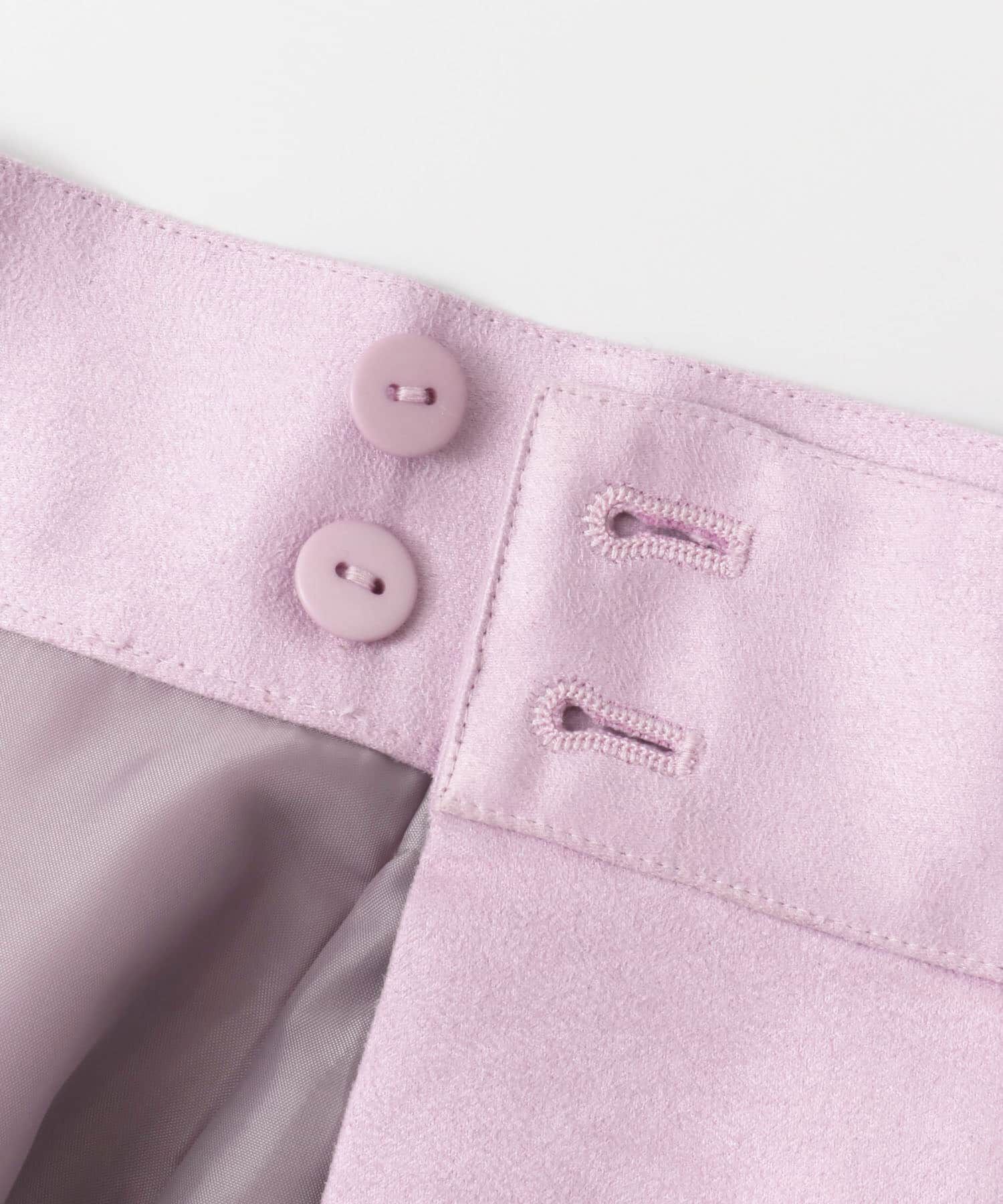  「カラースエードラップスカート&there4;」|スカート|