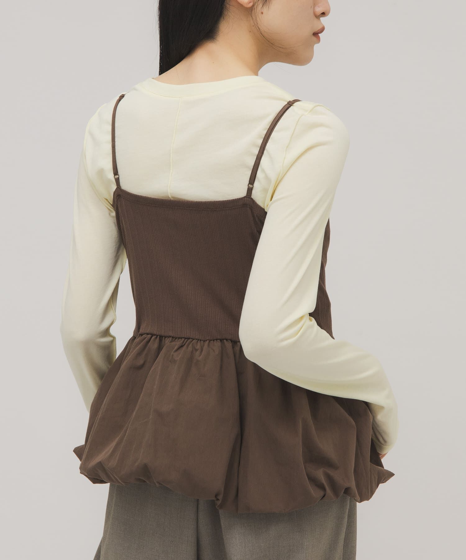  「バルーンビスチェSETトップス」|Tシャツ・カットソー|