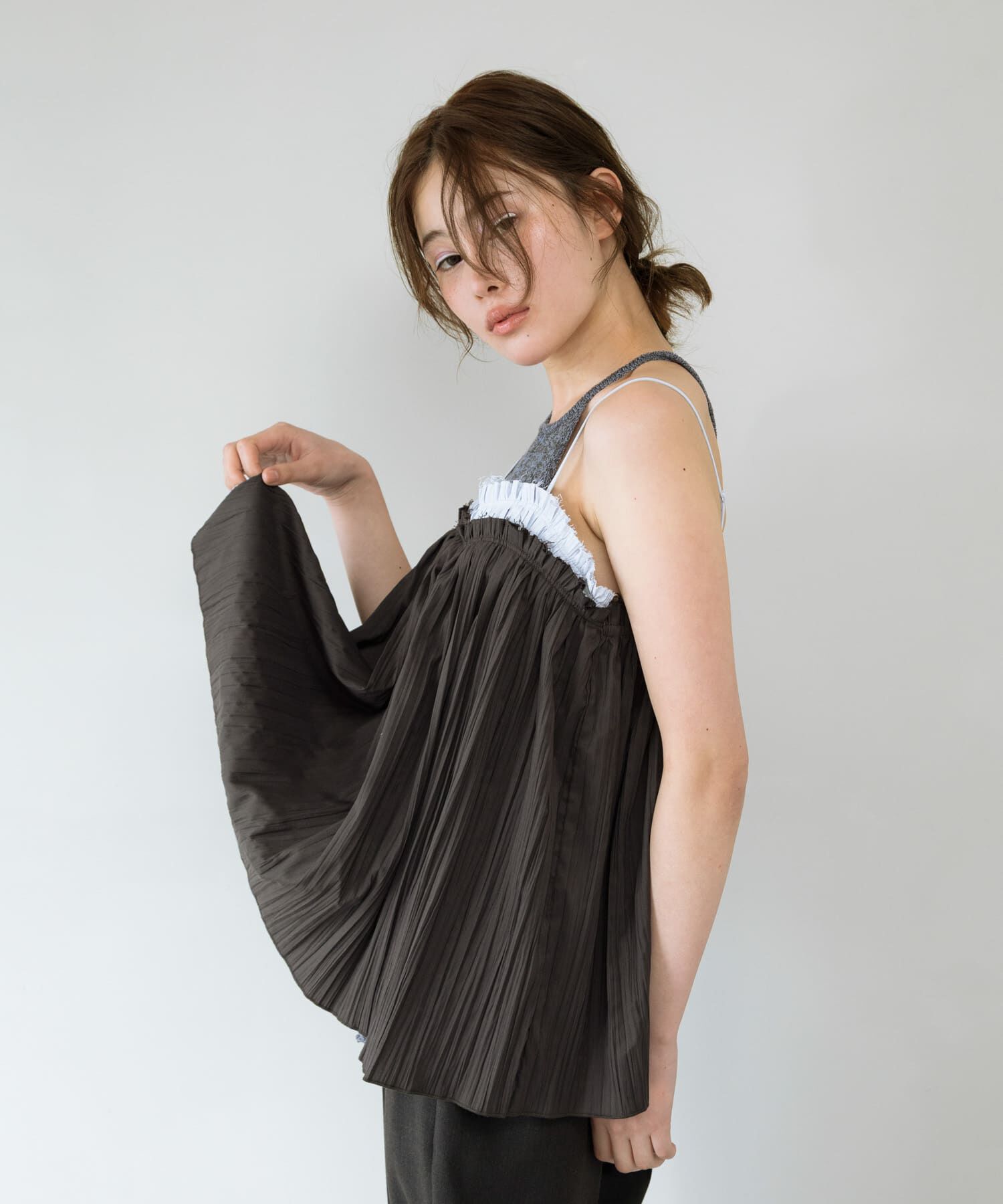  「バイカラークリンクルビスチェ」|その他|