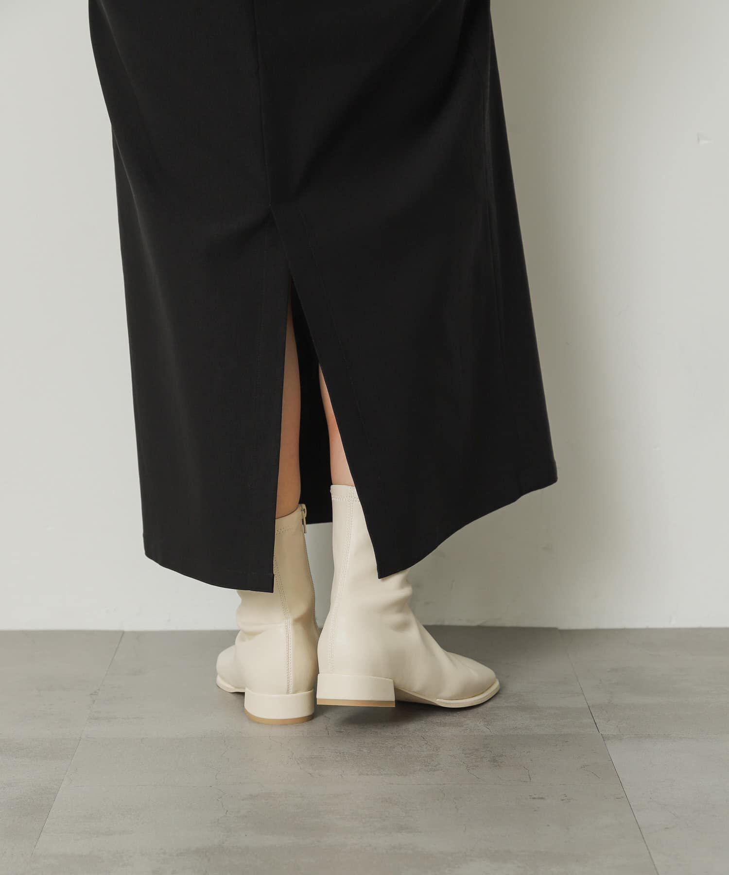 SENSE OF PLACE by URBAN RESEARCH「『4ｻｲｽﾞ展開』『晴雨兼用』ｽｸｴｱﾄｳｾﾝﾀｰｼｰﾑｽﾄﾚｯﾁﾛ」|ショートブーツ|