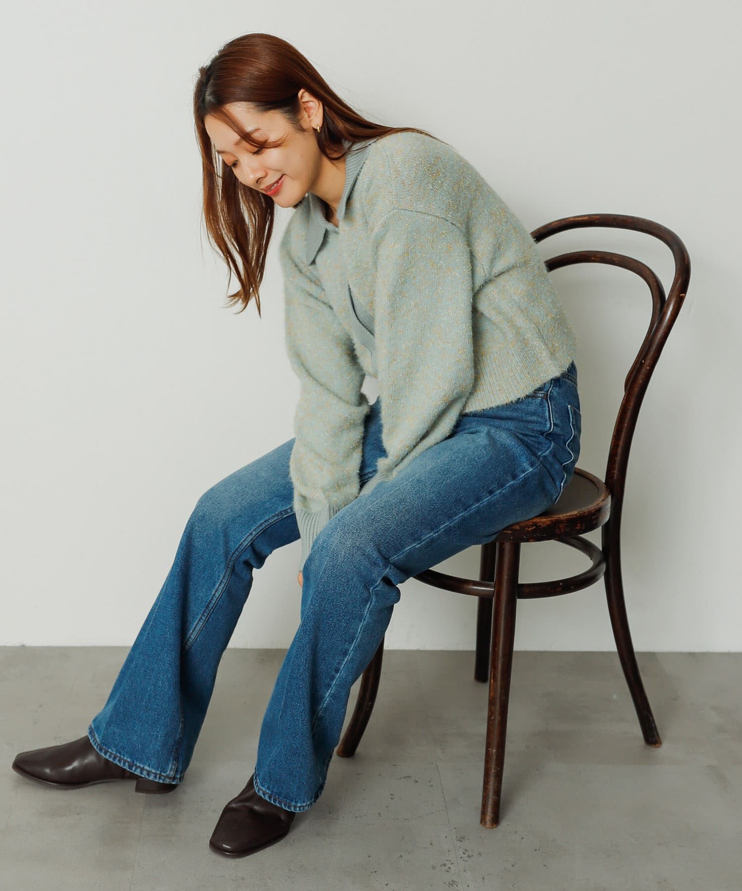 SENSE OF PLACE by URBAN RESEARCH「『4ｻｲｽﾞ展開』『晴雨兼用』ｽｸｴｱﾄｳｾﾝﾀｰｼｰﾑｽﾄﾚｯﾁﾛ」|ショートブーツ|