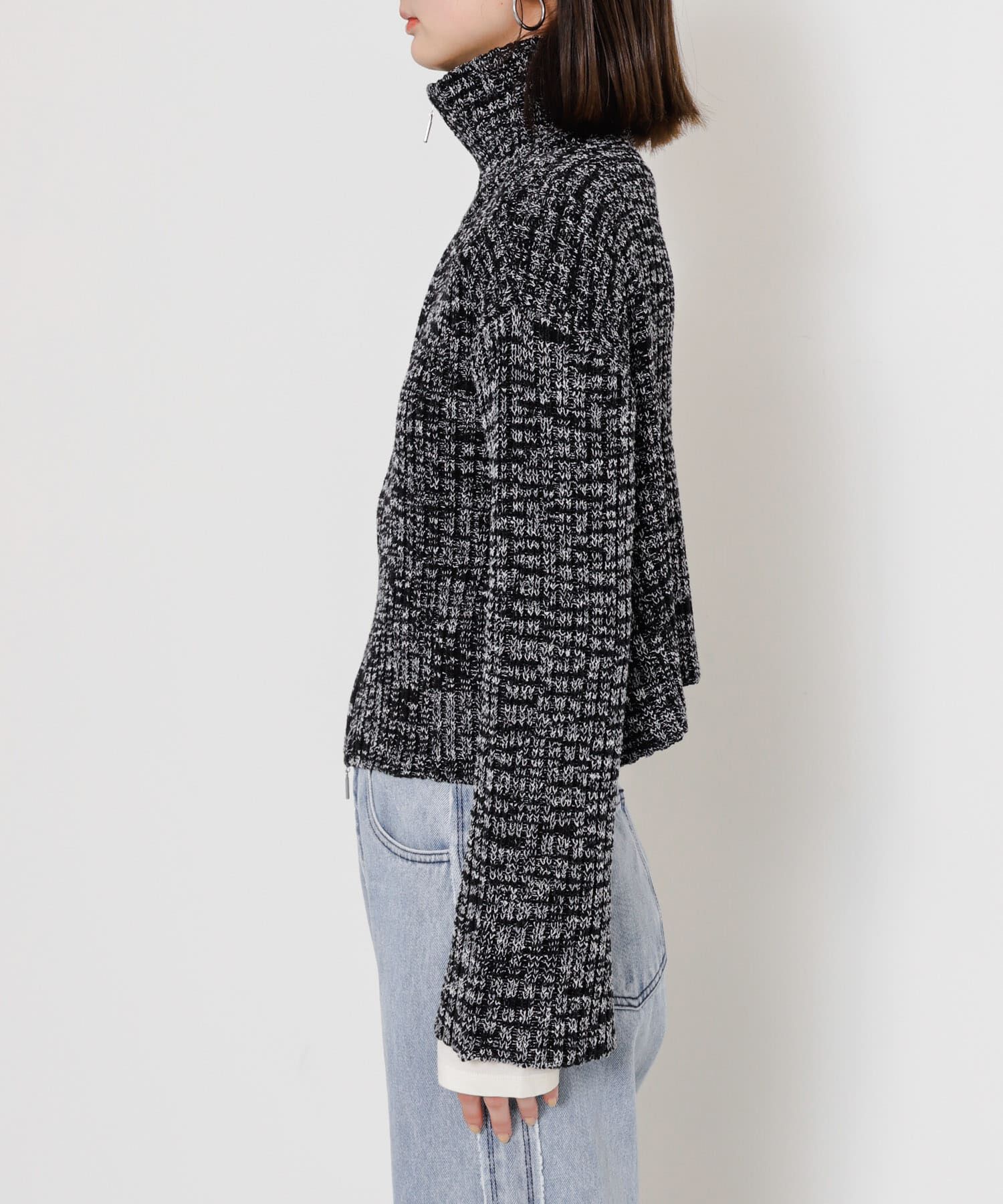 SENSE OF PLACE by URBAN RESEARCH「ダブルジップセーター」|ニット・セーター|