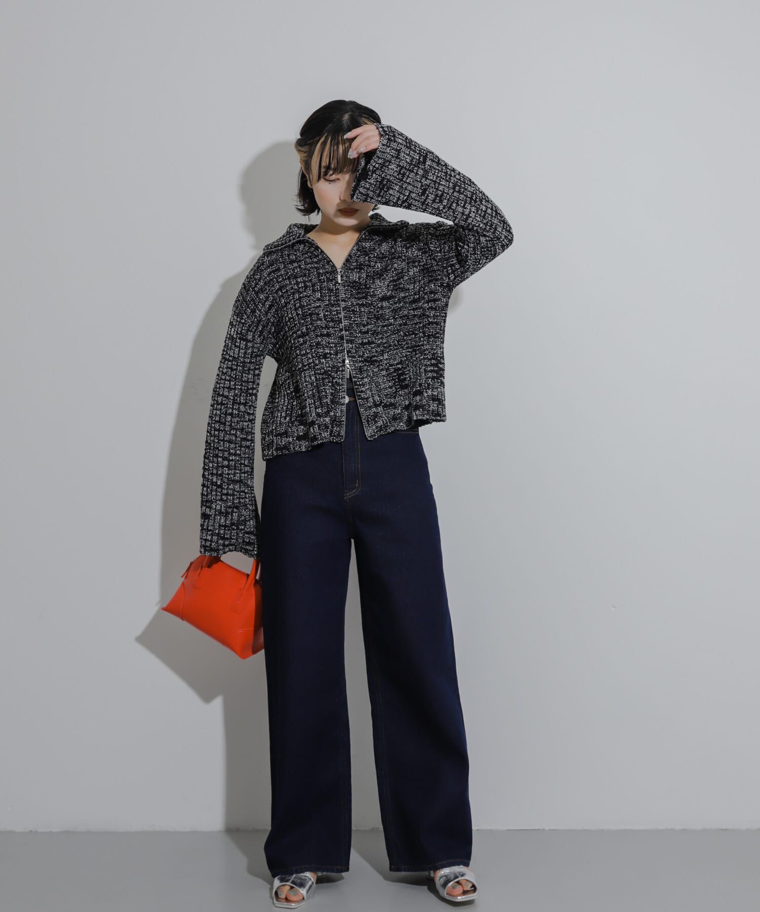 SENSE OF PLACE by URBAN RESEARCH「ダブルジップセーター」|ニット・セーター|