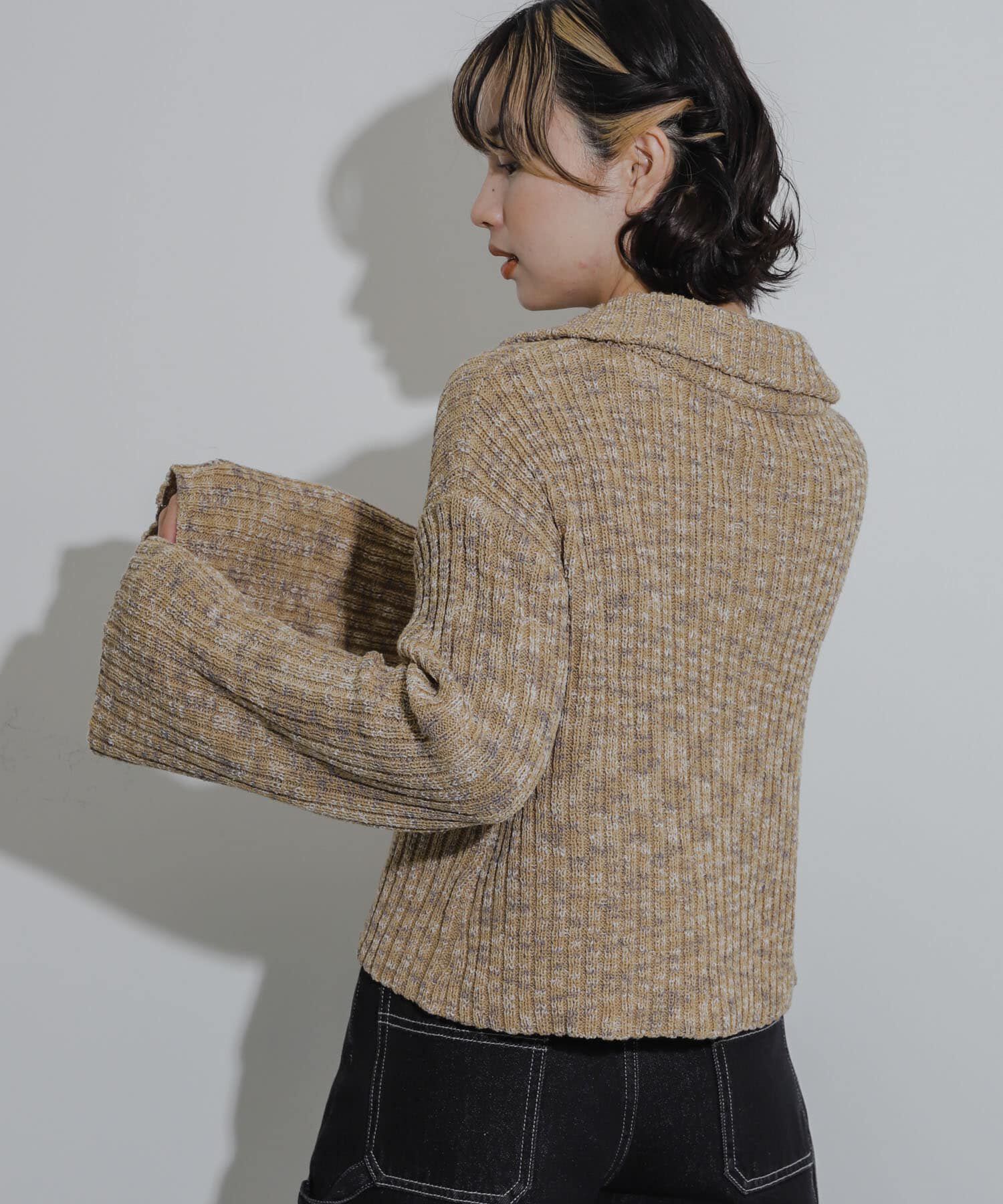 SENSE OF PLACE by URBAN RESEARCH「ダブルジップセーター」|ニット・セーター|