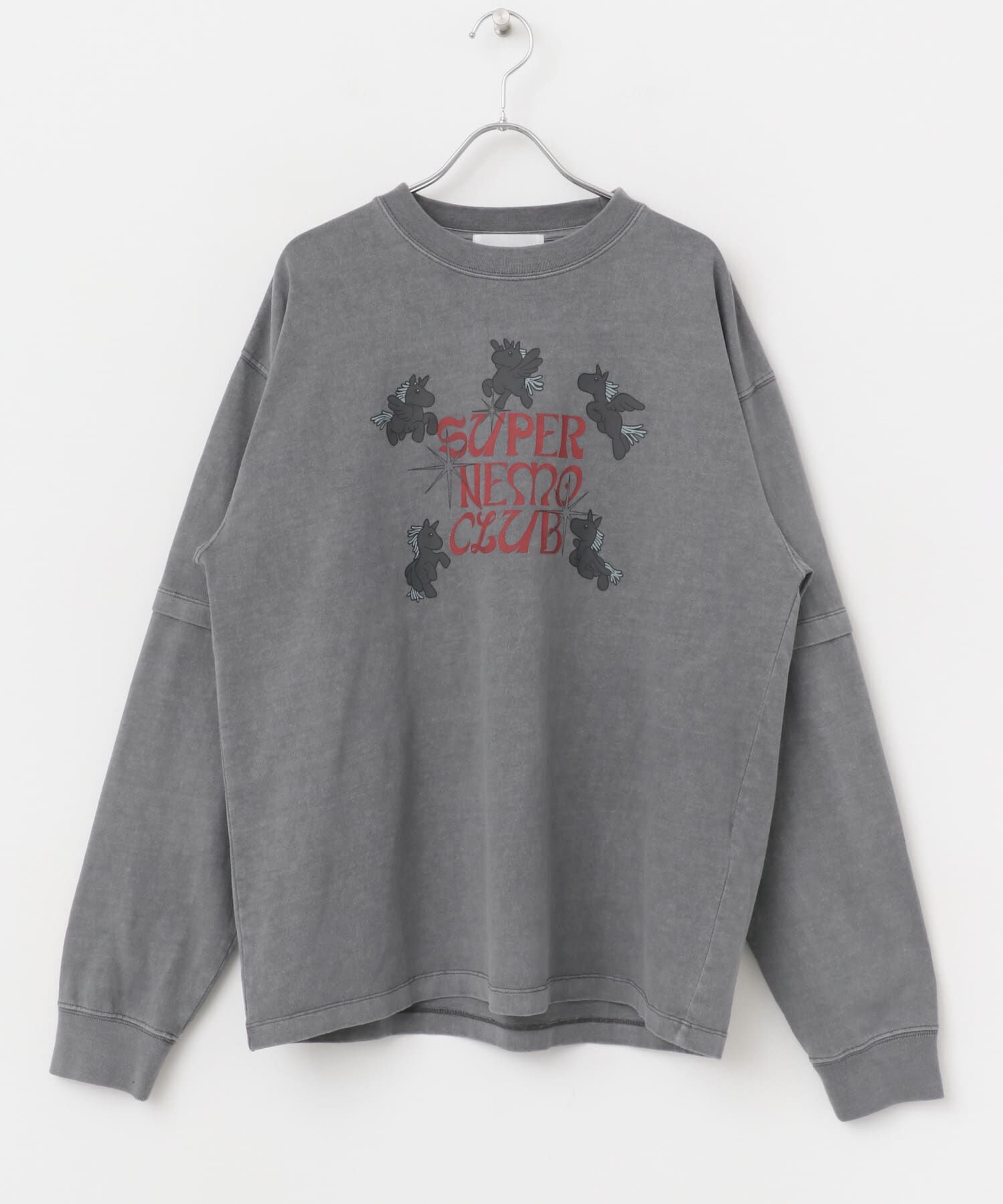 SENSE OF PLACE by URBAN RESEARCH「『別注』SHUHEI KOKI&times;SENSE OF PLACE　フェイクレイヤードTシャツ」|Tシャツ・カットソー|