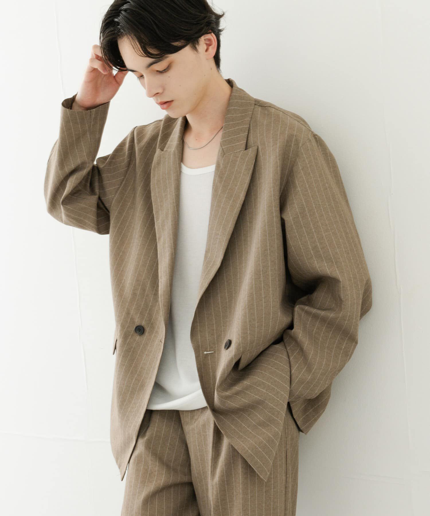 SENSE OF PLACE by URBAN RESEARCH「『ｾｯﾄｱｯﾌﾟ対応』『ｲｰｼﾞｰｹｱ/速乾』ﾘﾈﾝﾗｲｸﾋﾟﾝｽﾄ」|その他|