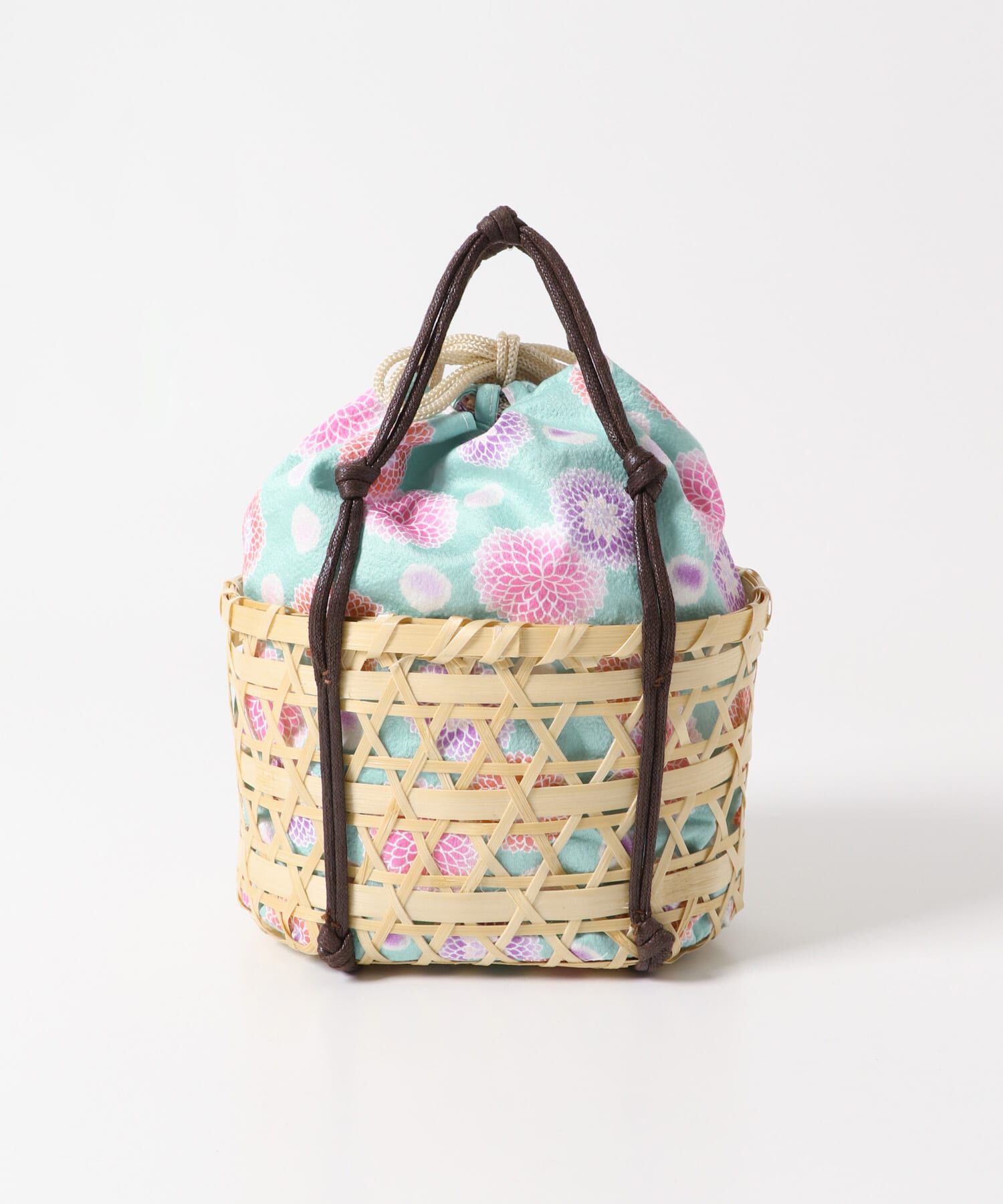 SENSE OF PLACE by URBAN RESEARCH「カゴキンチャクバッグA」|かごバッグ|