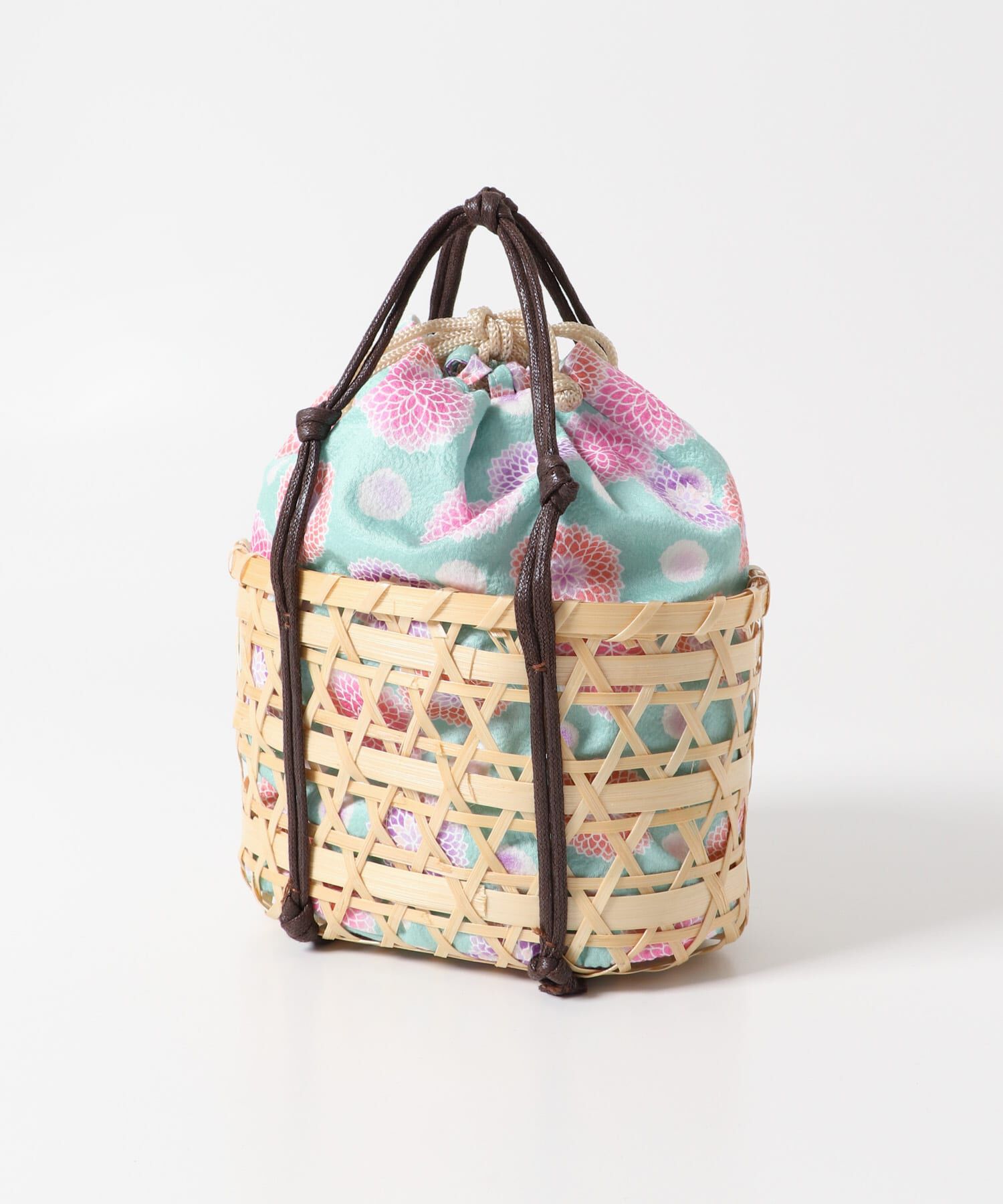 SENSE OF PLACE by URBAN RESEARCH「カゴキンチャクバッグA」|かごバッグ|