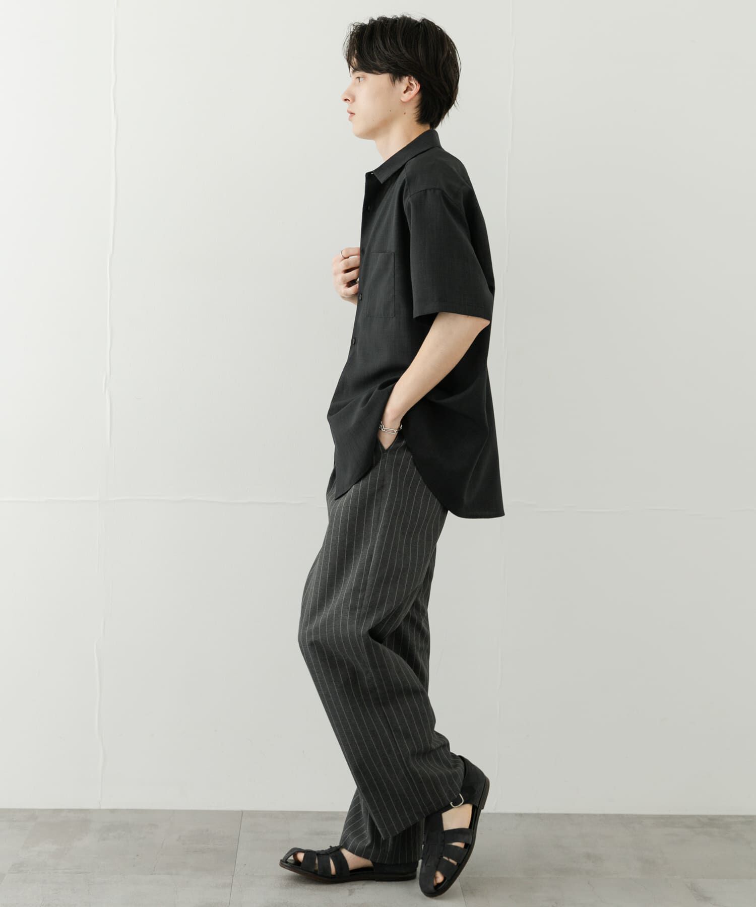 SENSE OF PLACE by URBAN RESEARCH「『ｾｯﾄｱｯﾌﾟ対応』『速乾』ｸｲｯｸﾄﾞﾗｲﾚｷﾞｭﾗｰｶﾗｰｼ 」|シャツ・ブラウス|