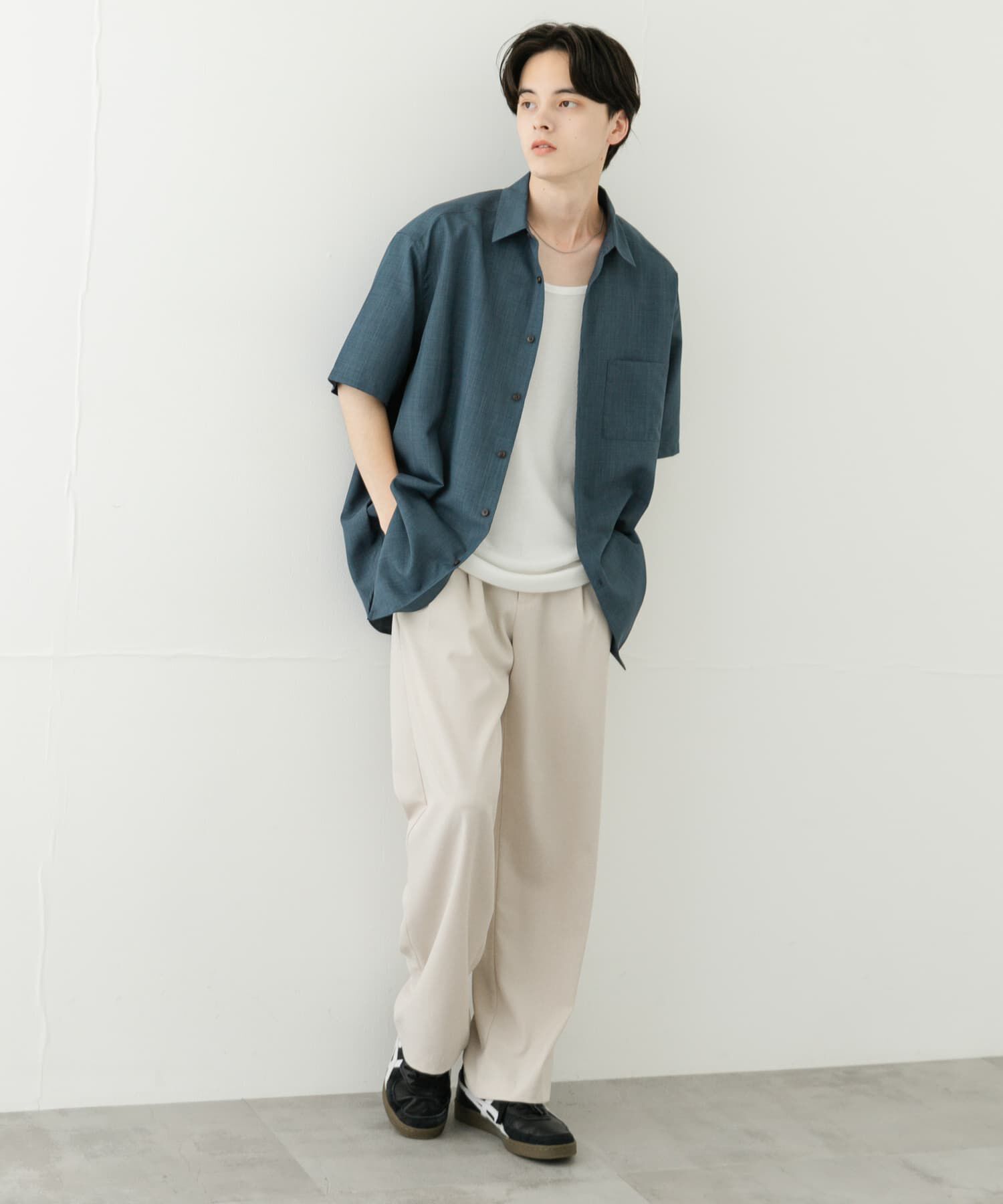 SENSE OF PLACE by URBAN RESEARCH「『ｾｯﾄｱｯﾌﾟ対応』『速乾』ｸｲｯｸﾄﾞﾗｲﾚｷﾞｭﾗｰｶﾗｰｼ 」|シャツ・ブラウス|