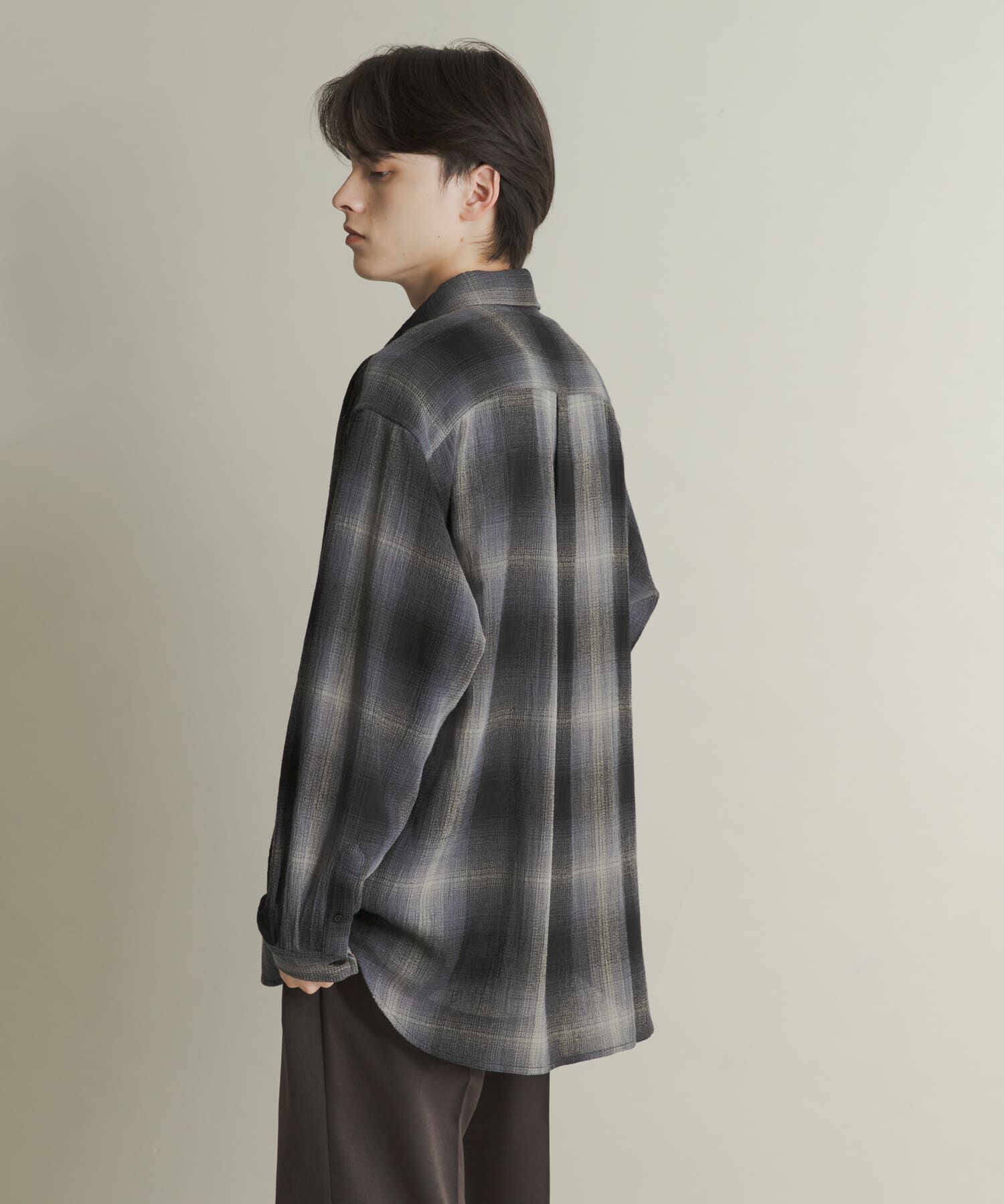 SENSE OF PLACE by URBAN RESEARCH「オンブレーチェックレギュラーカラーシャツ」|シャツ・ブラウス|