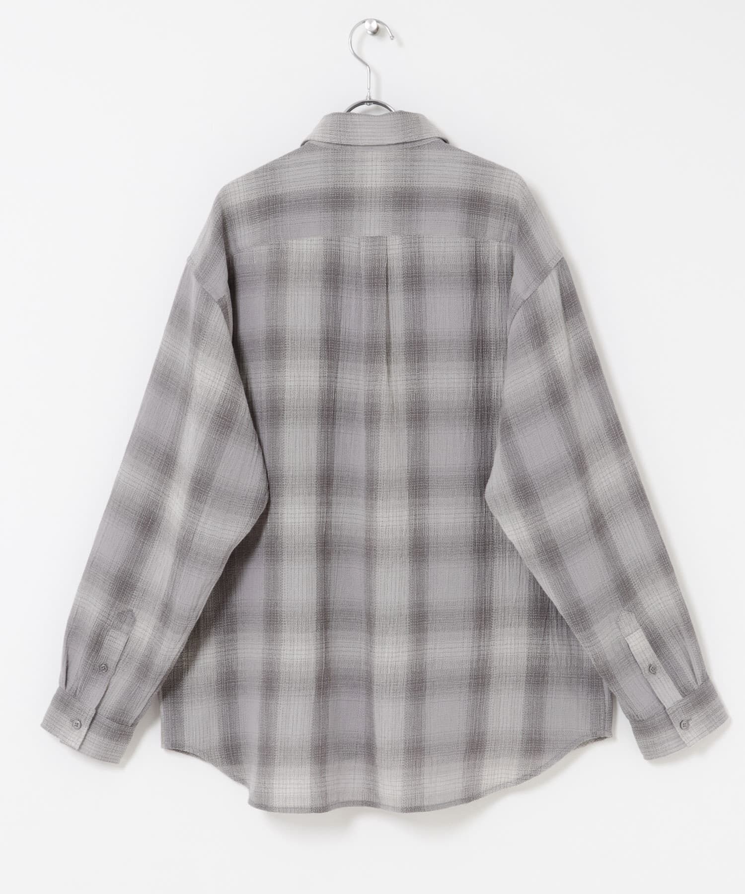 SENSE OF PLACE by URBAN RESEARCH「オンブレーチェックレギュラーカラーシャツ」|シャツ・ブラウス|