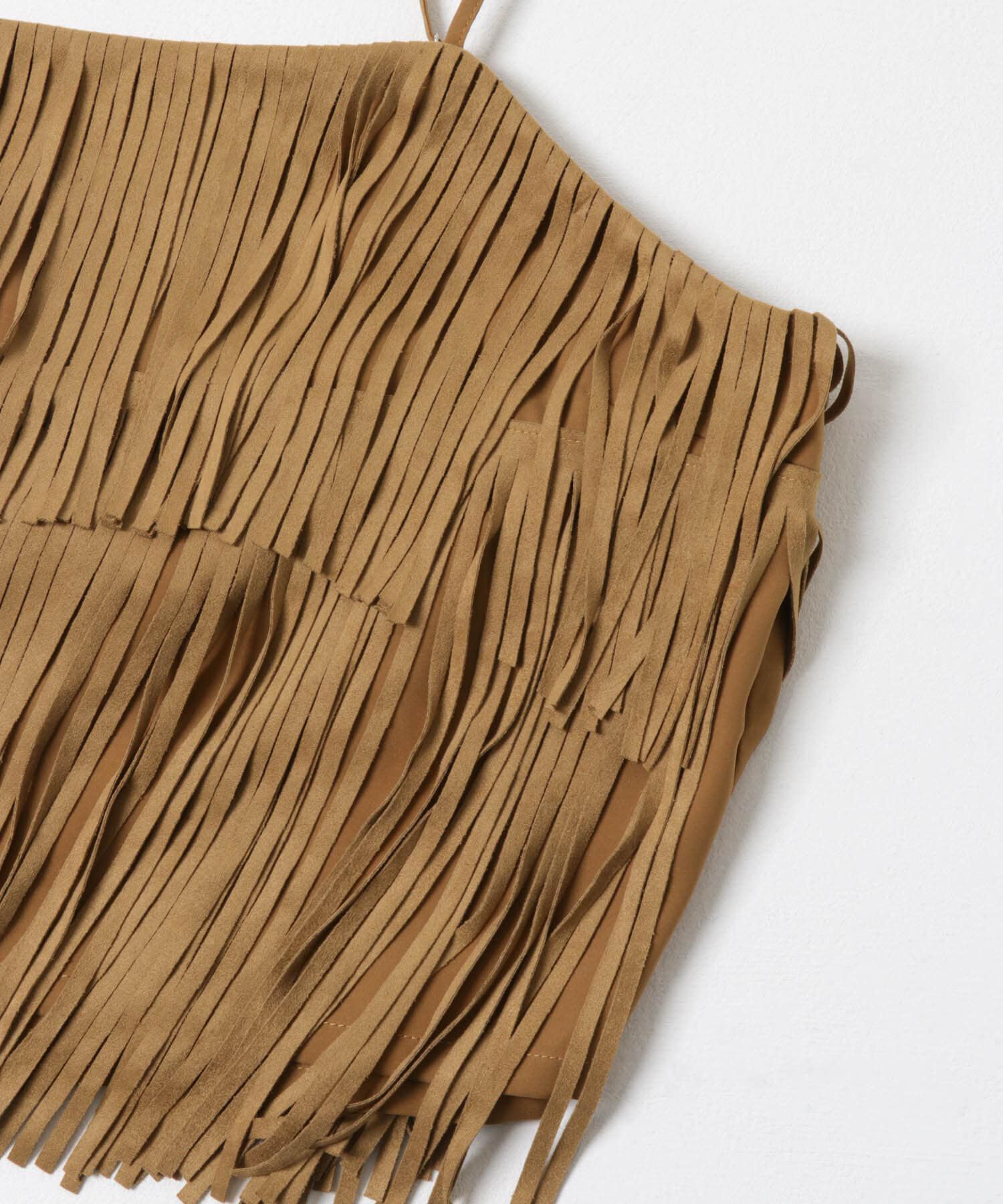 SENSE OF PLACE by URBAN RESEARCH「FSフリンジキャミトップ」|キャミソール|