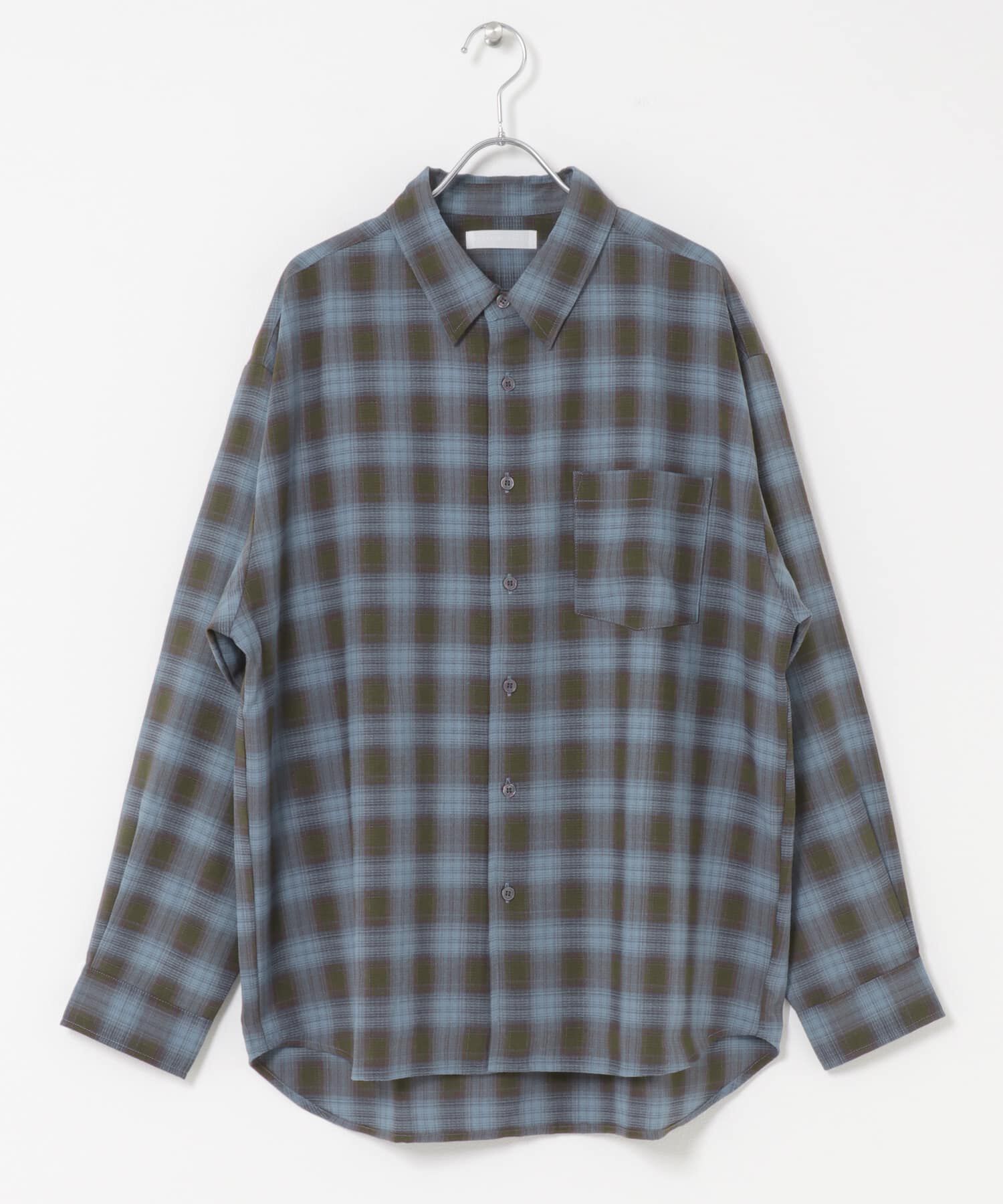 SENSE OF PLACE by URBAN RESEARCH「マドラスチェックロングスリーブシャツ」|シャツ・ブラウス|