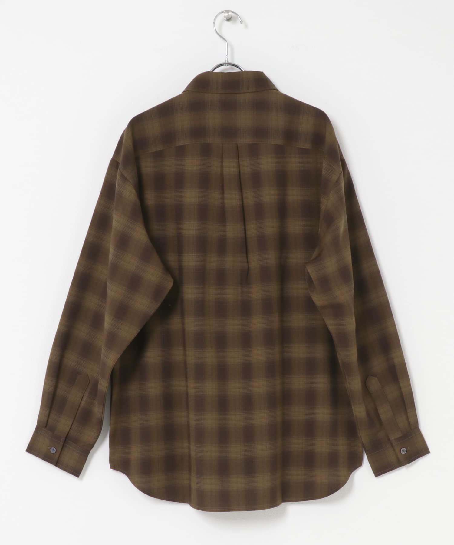 SENSE OF PLACE by URBAN RESEARCH「マドラスチェックロングスリーブシャツ」|シャツ・ブラウス|