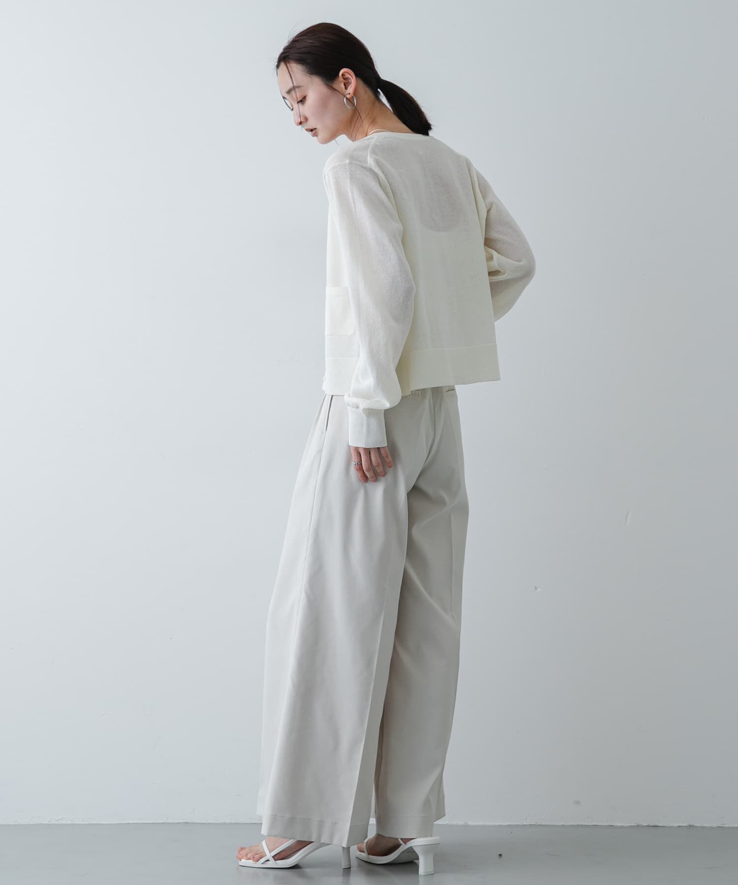 SENSE OF PLACE by URBAN RESEARCH「『洗濯可』UVケアポケットシアーカーディガン」|カーディガン|