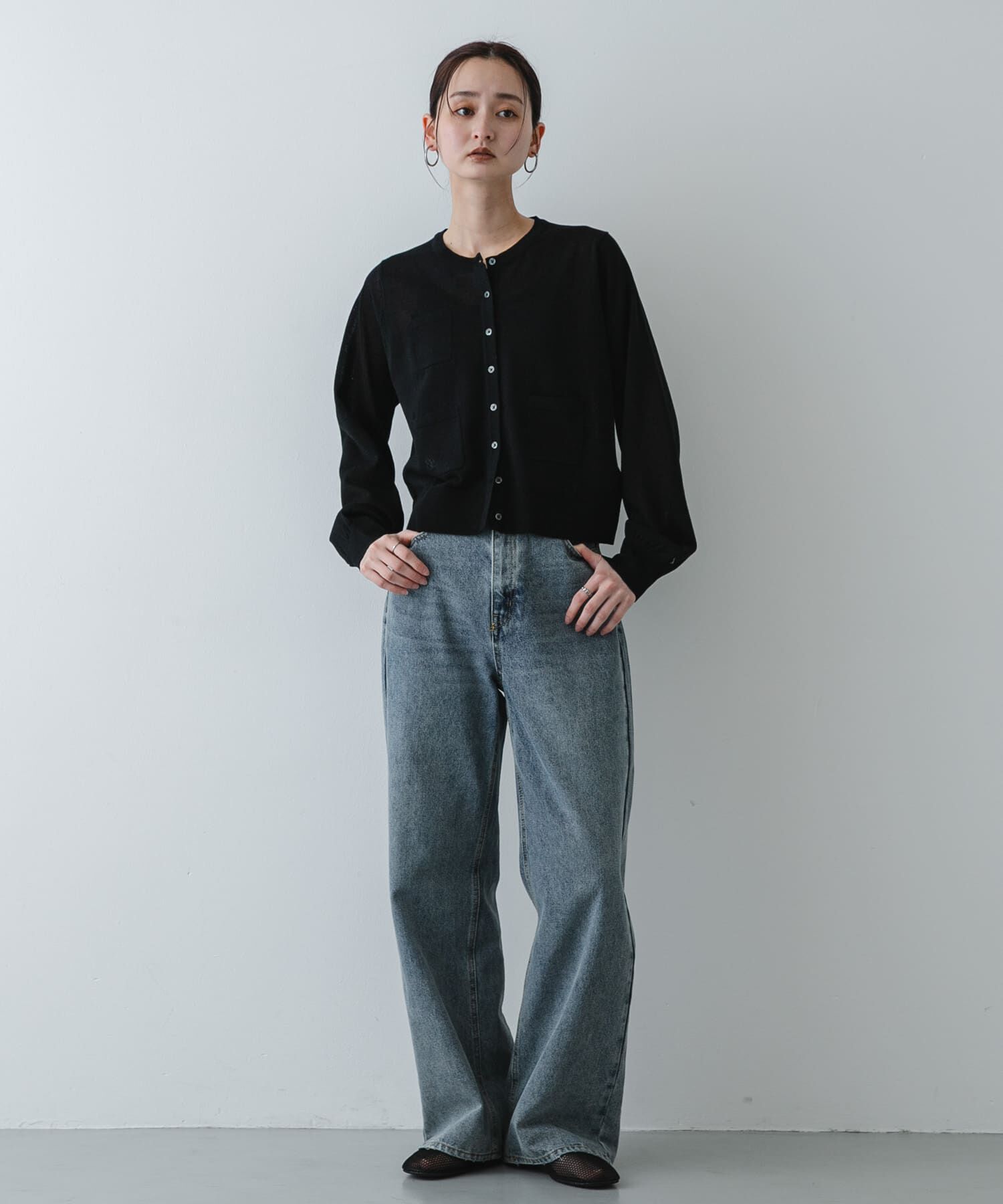 SENSE OF PLACE by URBAN RESEARCH「『洗濯可』UVケアポケットシアーカーディガン」|カーディガン|