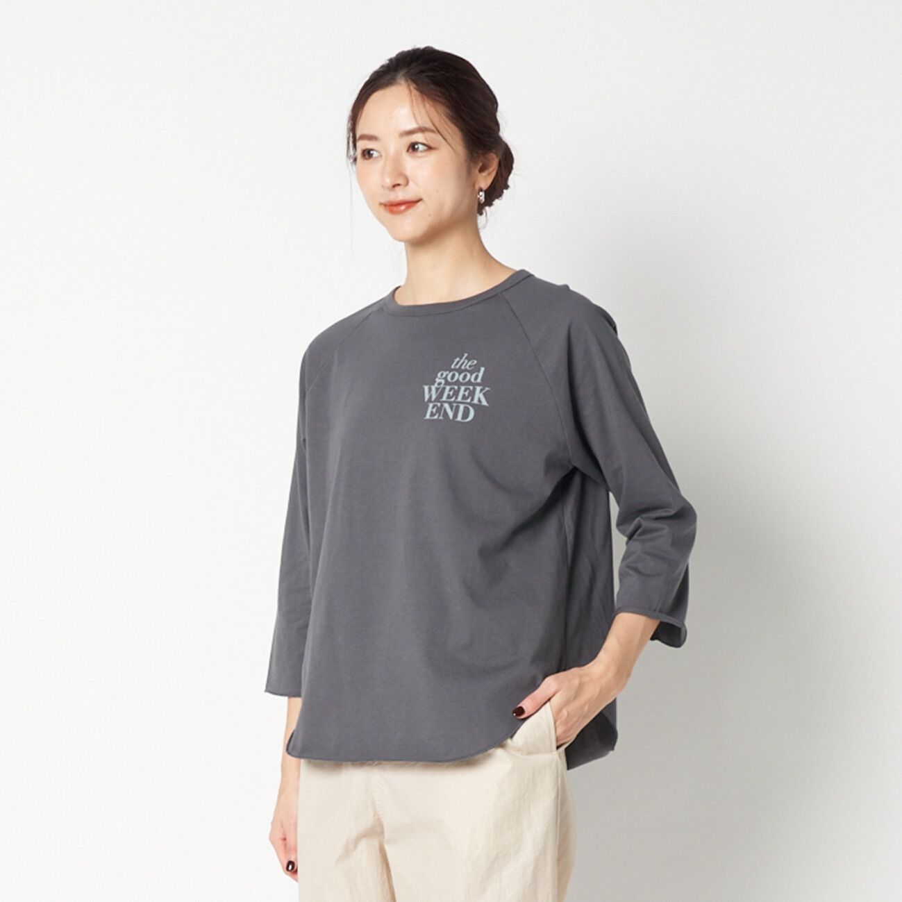 HELIOPOLE「HELIOPOLE LOGO RAGLAN SLEEVE TEE」|Tシャツ・カットソー|