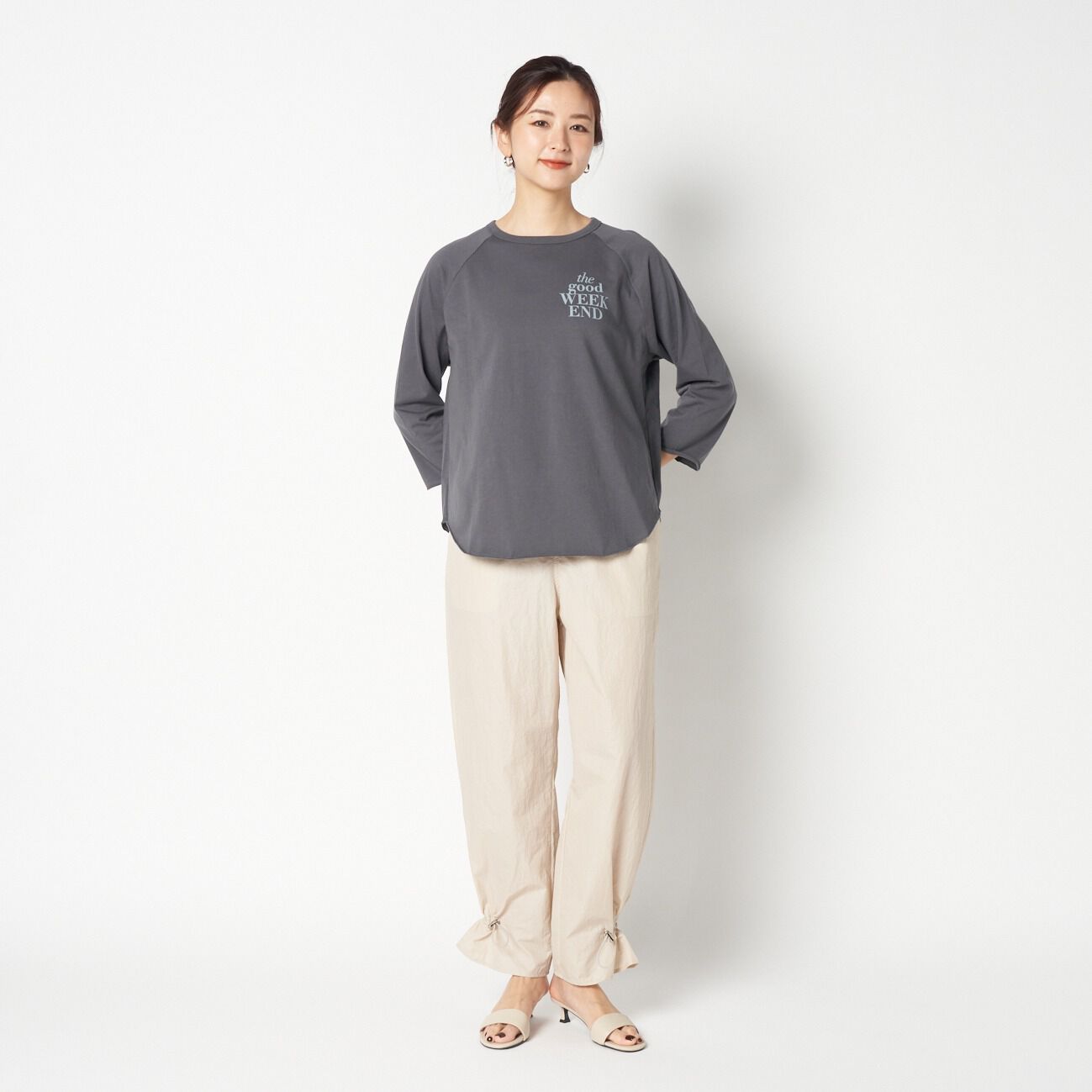 HELIOPOLE「HELIOPOLE LOGO RAGLAN SLEEVE TEE」|Tシャツ・カットソー|