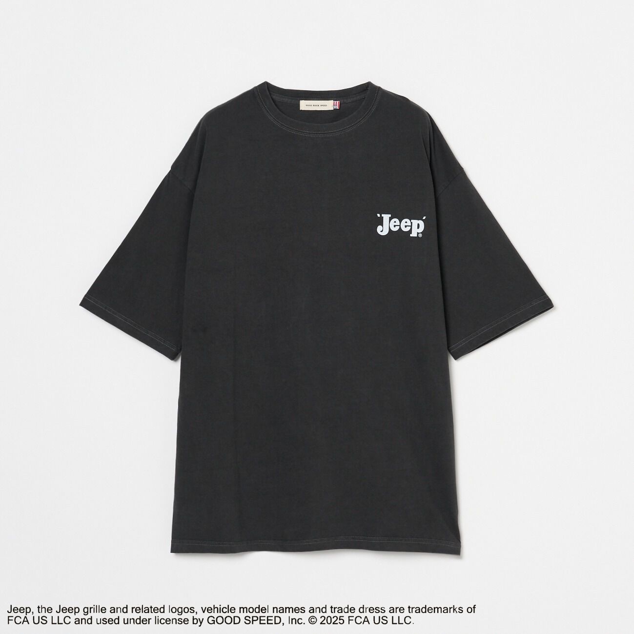  「GOOD ROCK SPEED ジープ BIG T SHIRT」|Tシャツ・カットソー|チャコールグレー