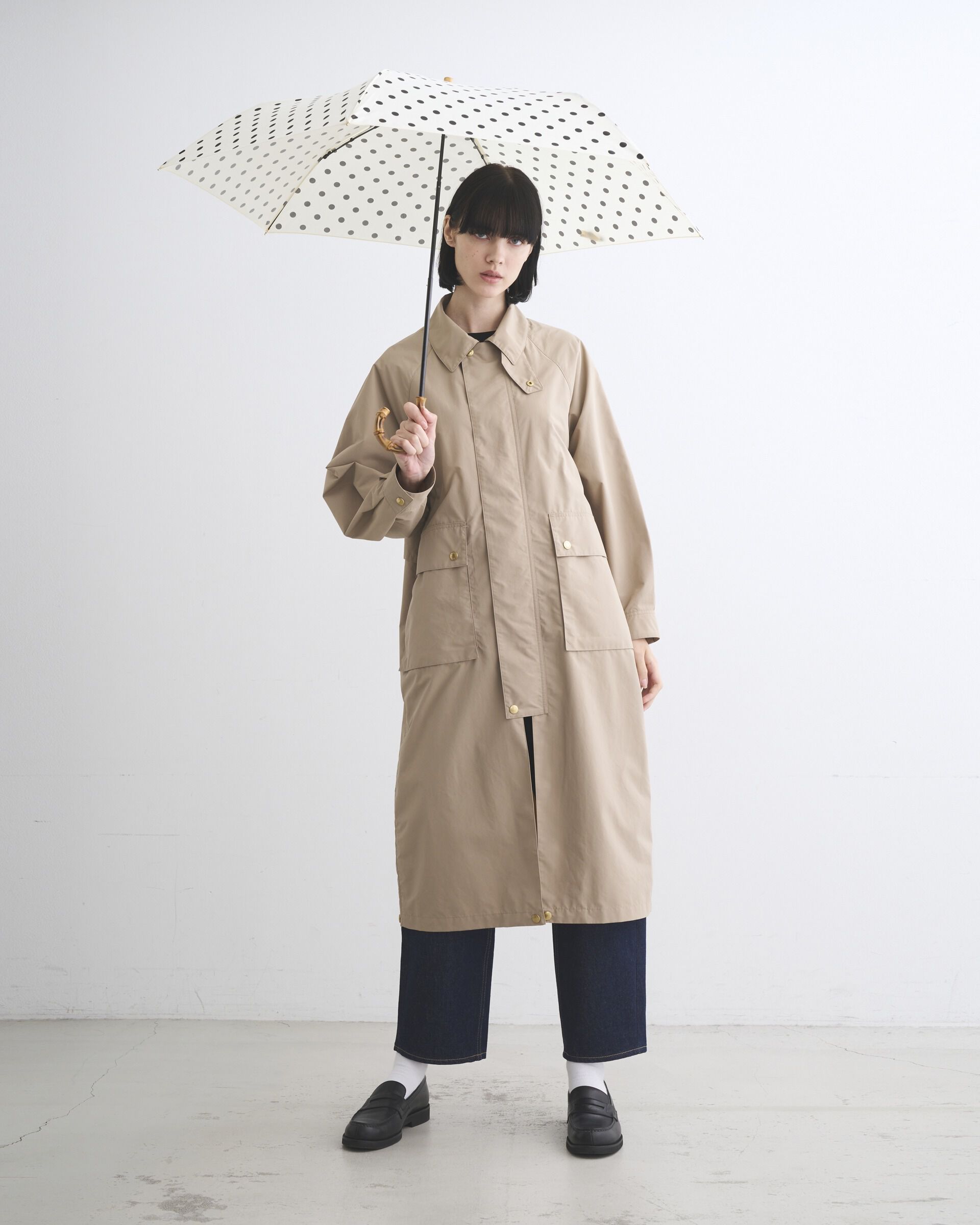 Traditional Weatherwear「【軽量】FOLDING BAMBOO MINI」|傘|