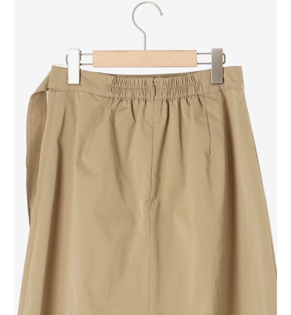 le.coeur blanc「サイドプリーツバックルツキスカート」|スカート|