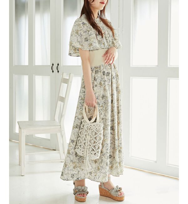 MAJESTICLEGON「フカフカフリルサンダル」|サンダル|