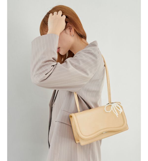  「チャームセットワンハンドルバッグ」|ハンドバッグ|