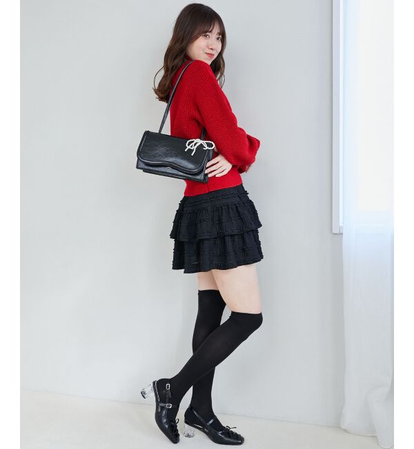  「チャームセットワンハンドルバッグ」|ハンドバッグ|