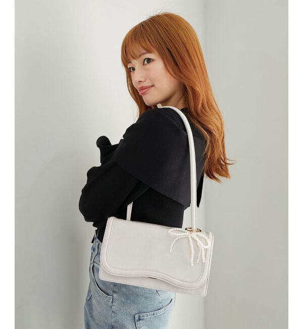  「チャームセットワンハンドルバッグ」|ハンドバッグ|