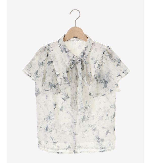  「2wayフリルスリーブブラウス」|シャツ・ブラウス|